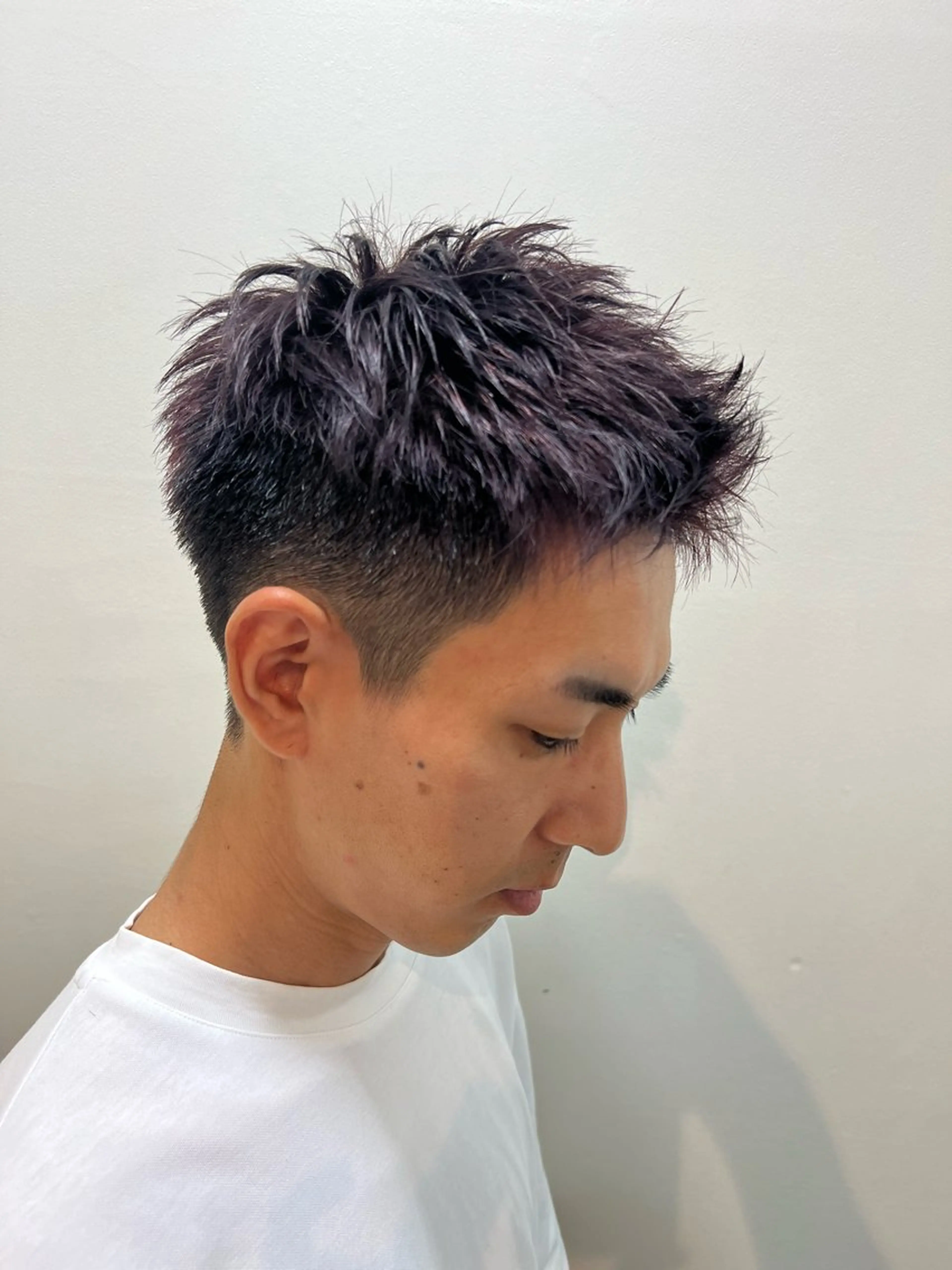 ショート メンズ アベ ナツミのヘアスタイル