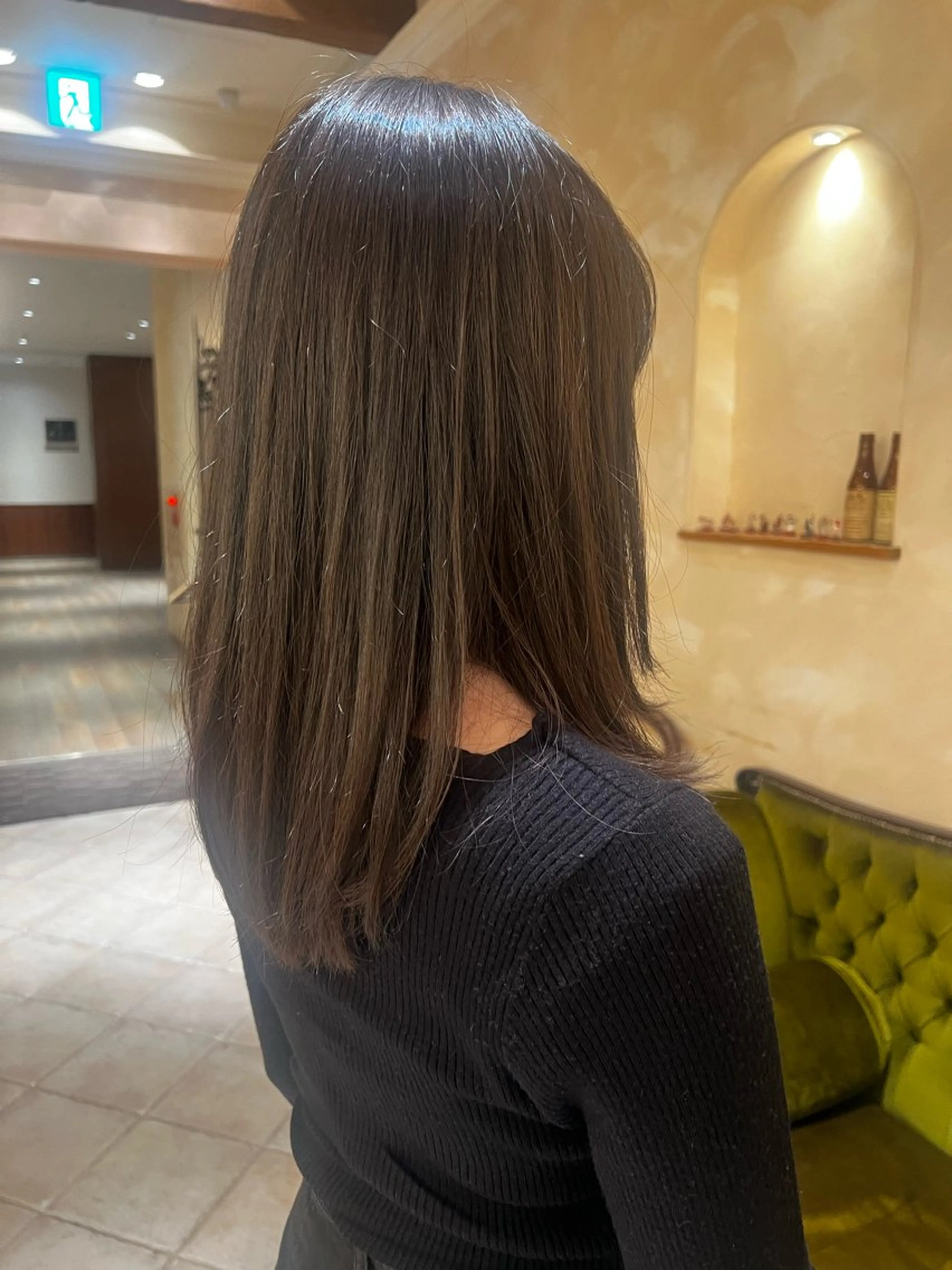 カラー トーンアップ🦢 ユメのヘアスタイル