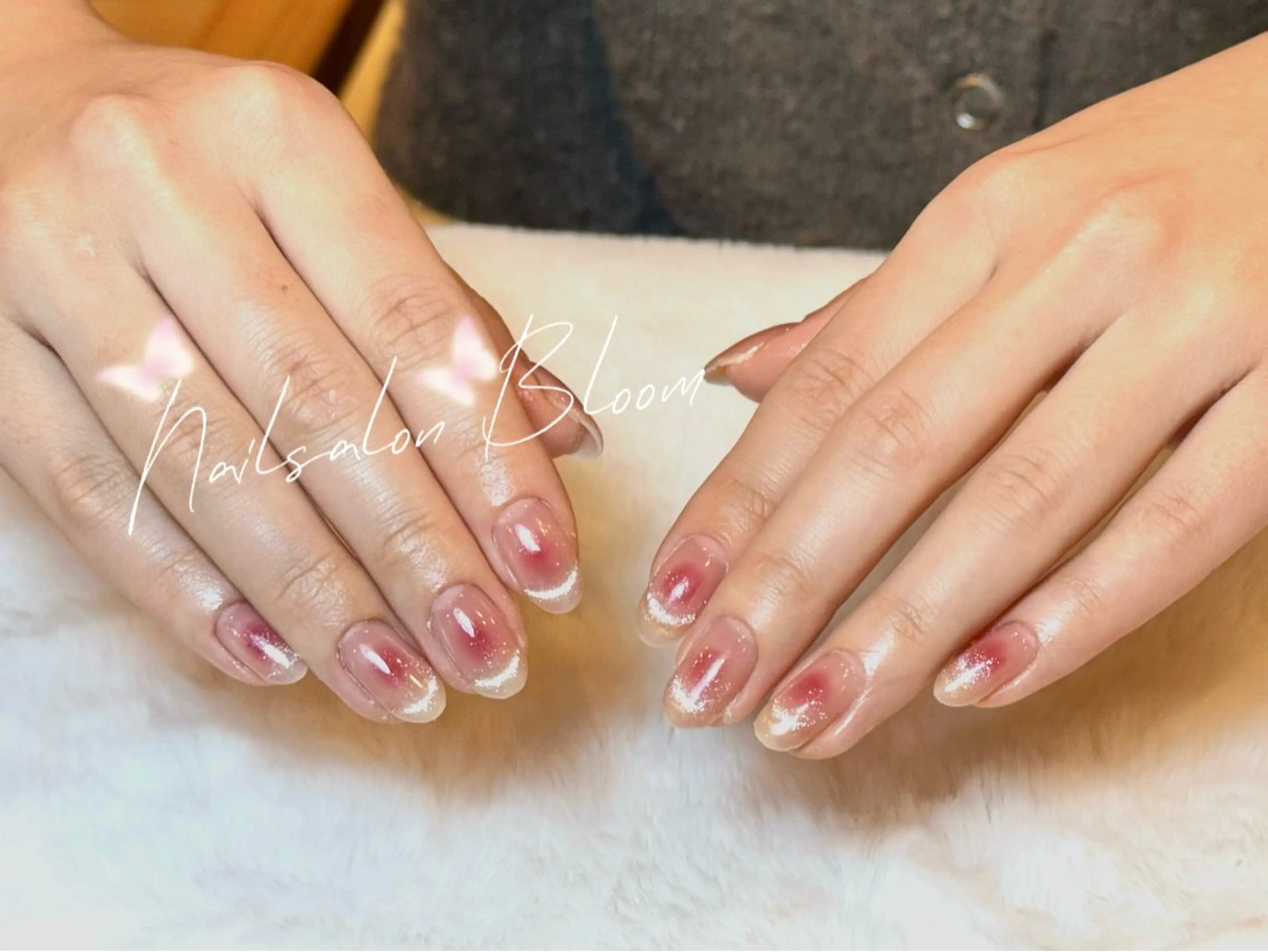 ネイル チークネイル マグネットネイル Nail Salon Bloom所属・Nail Salon Bloom横浜东口店のネイルデザイン