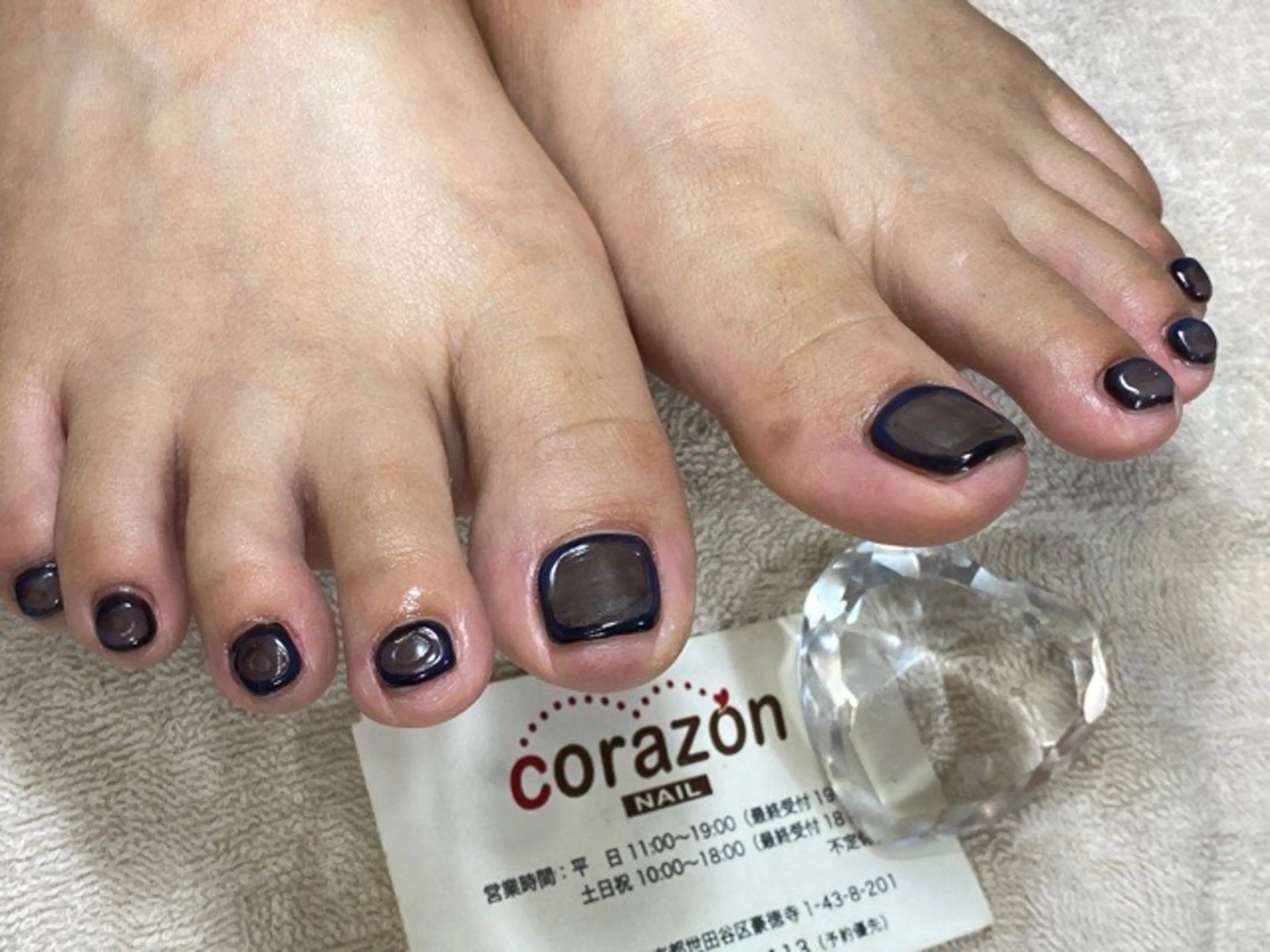 ネイル クリアネイル corazon所属・ネイリスト aicoのネイルデザイン