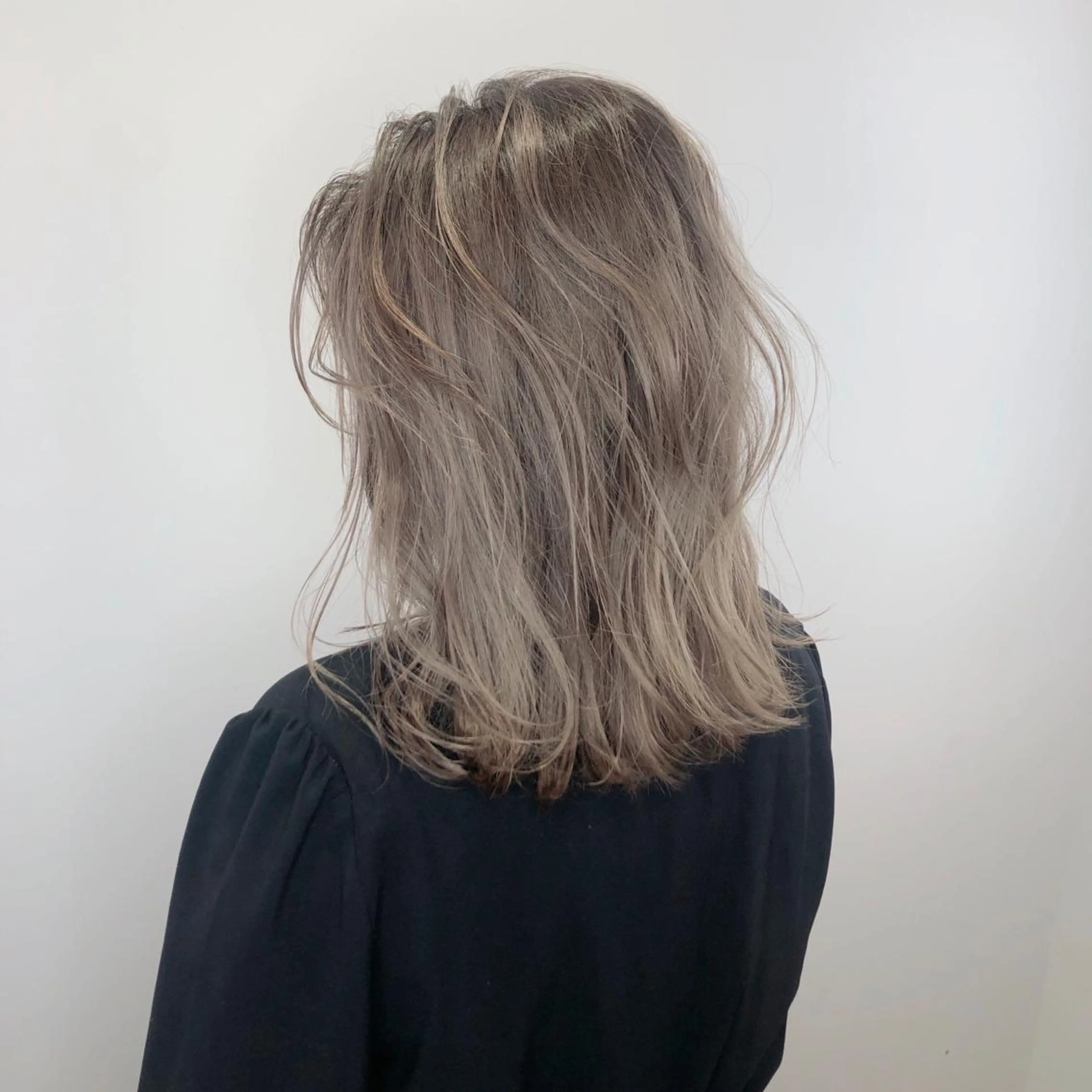 ミディアム カラー ヘアカラー トリートメント 関 京磨のヘアスタイル