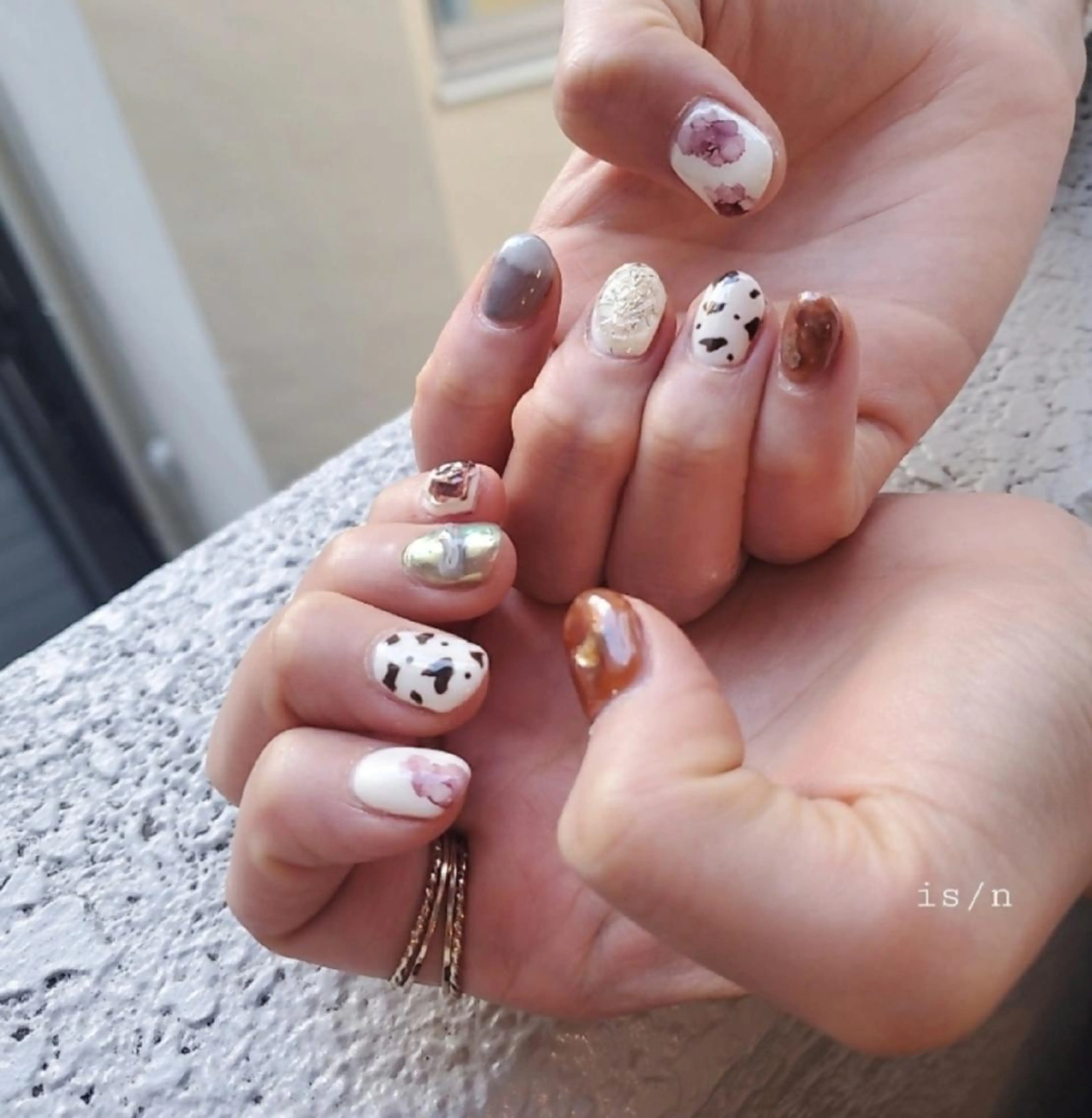 ネイル ハンドネイル 店長 佐藤のネイルデザイン