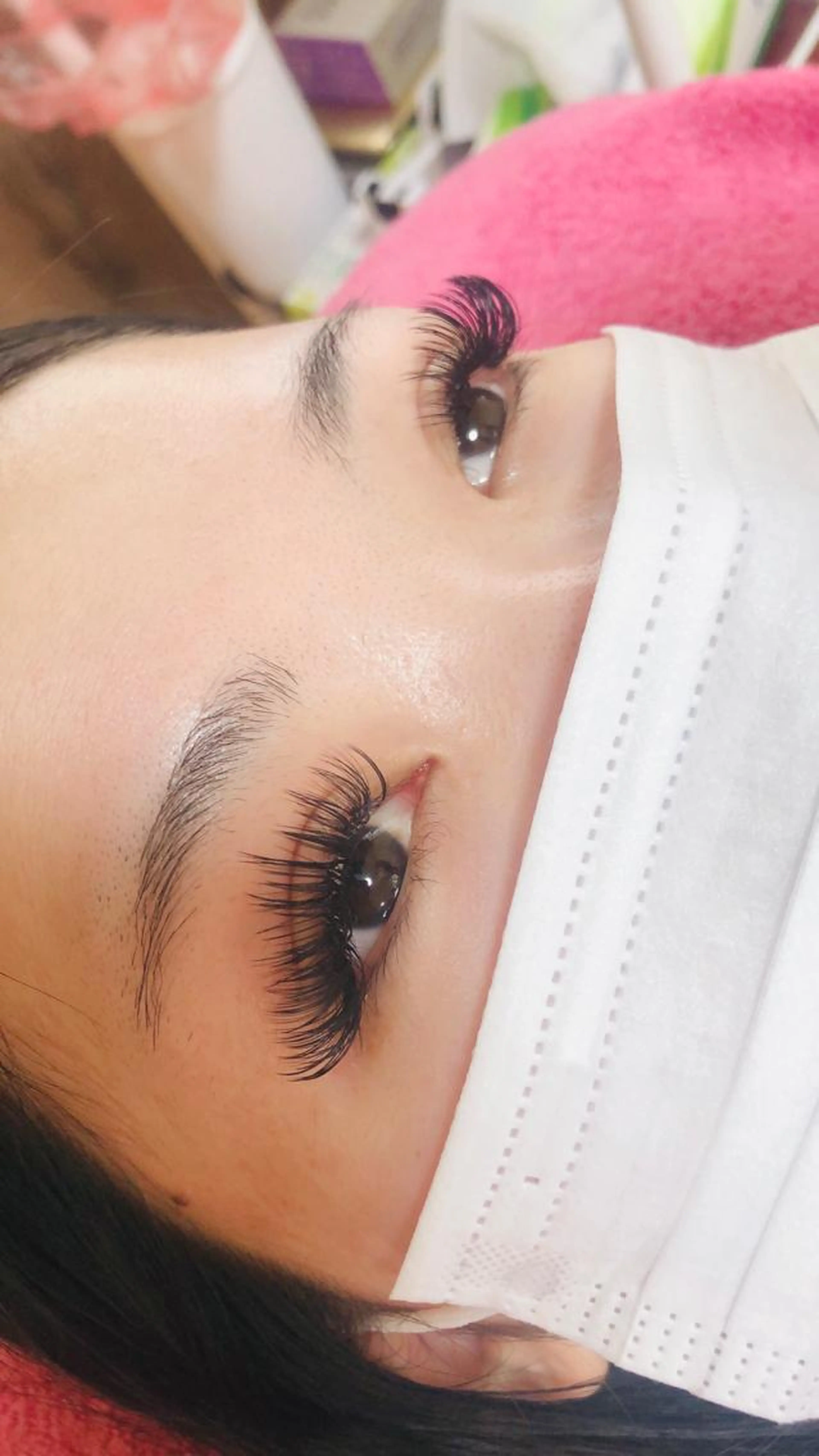 大人気ボリュームラッシュ500本,フサフサと濃密感の写真