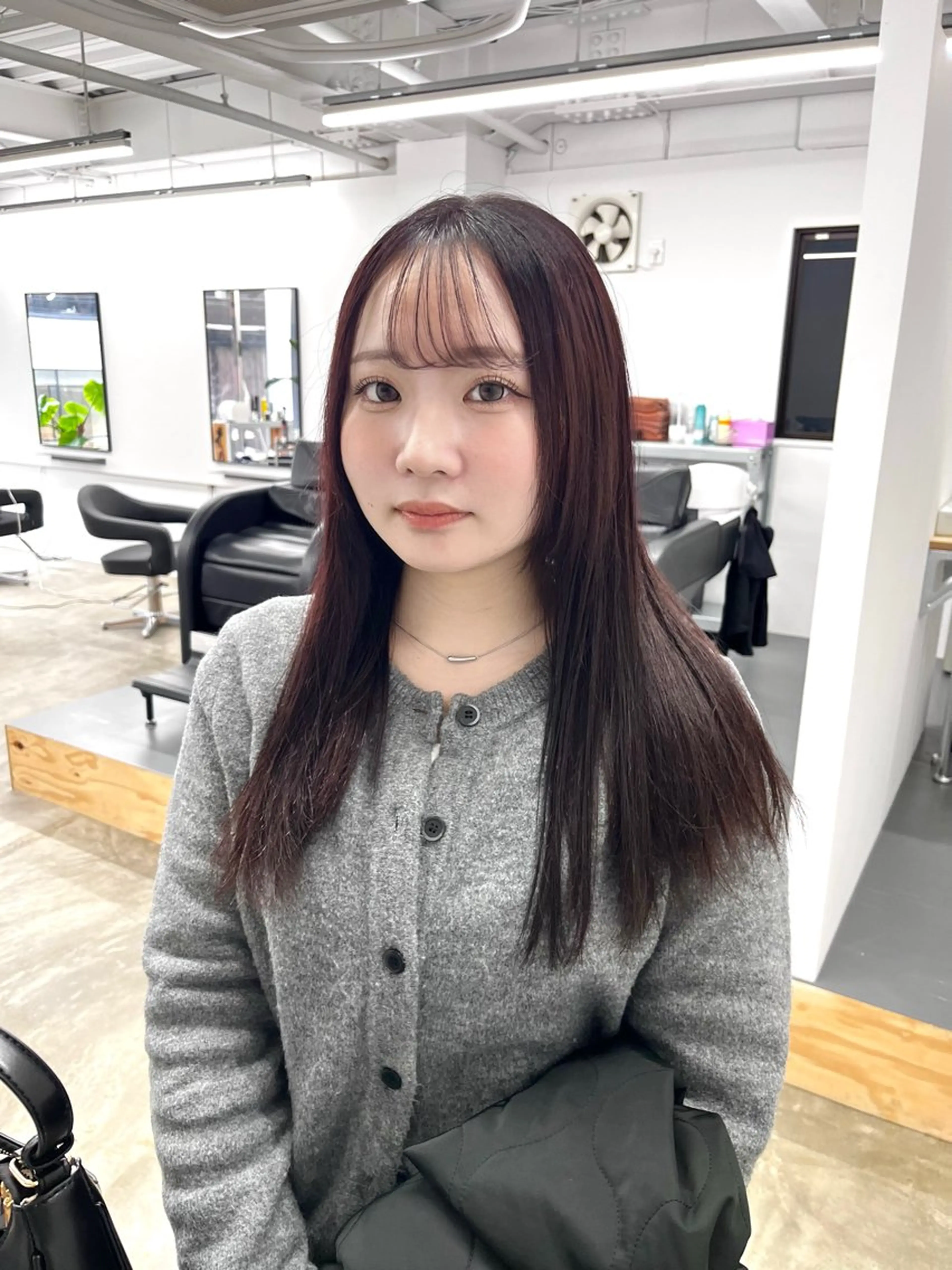 セミロング sounds所属・酒井 美里のヘアスタイル