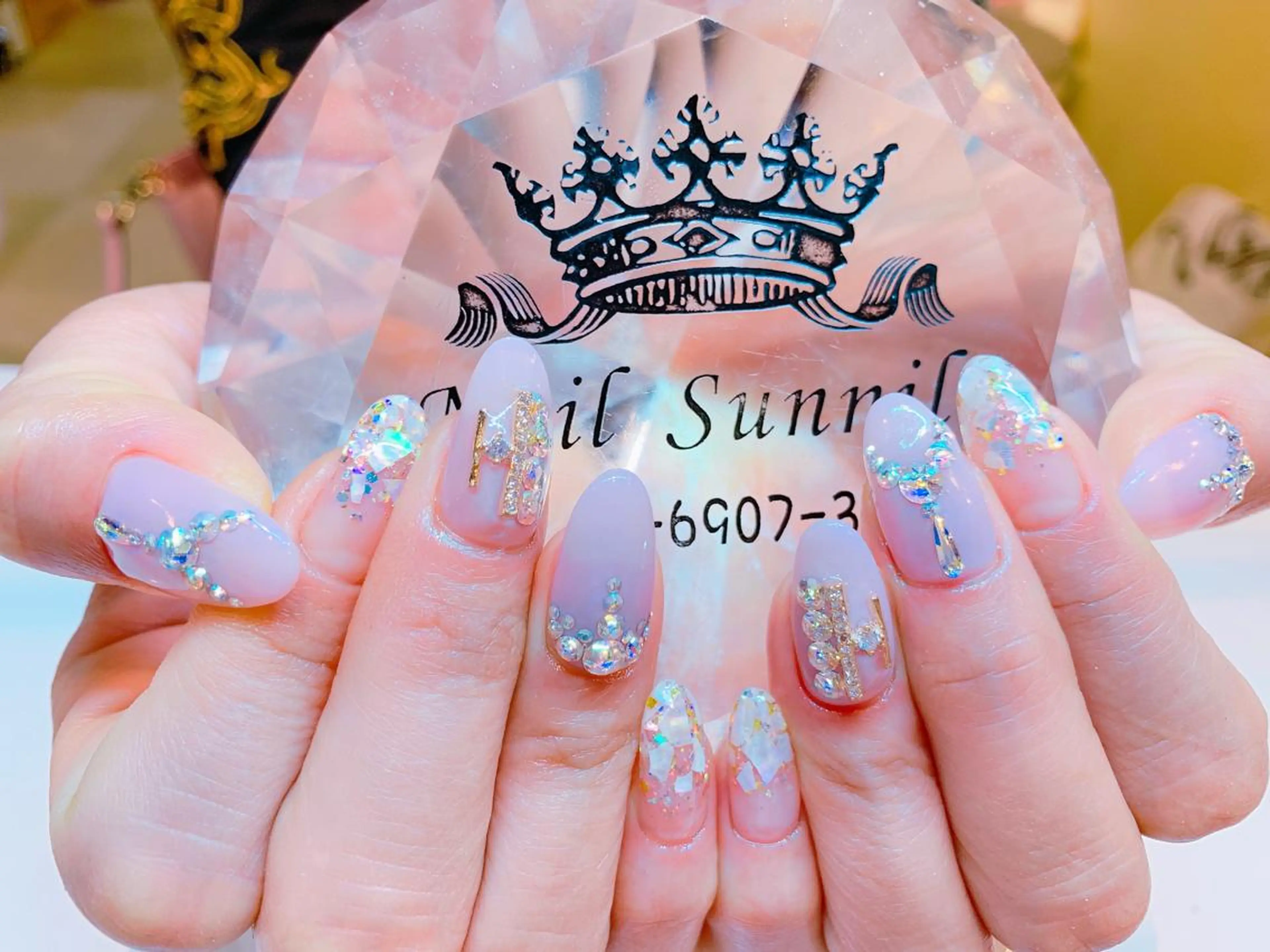 ネイル 長さだし専門店 M2　rikaのネイルデザイン