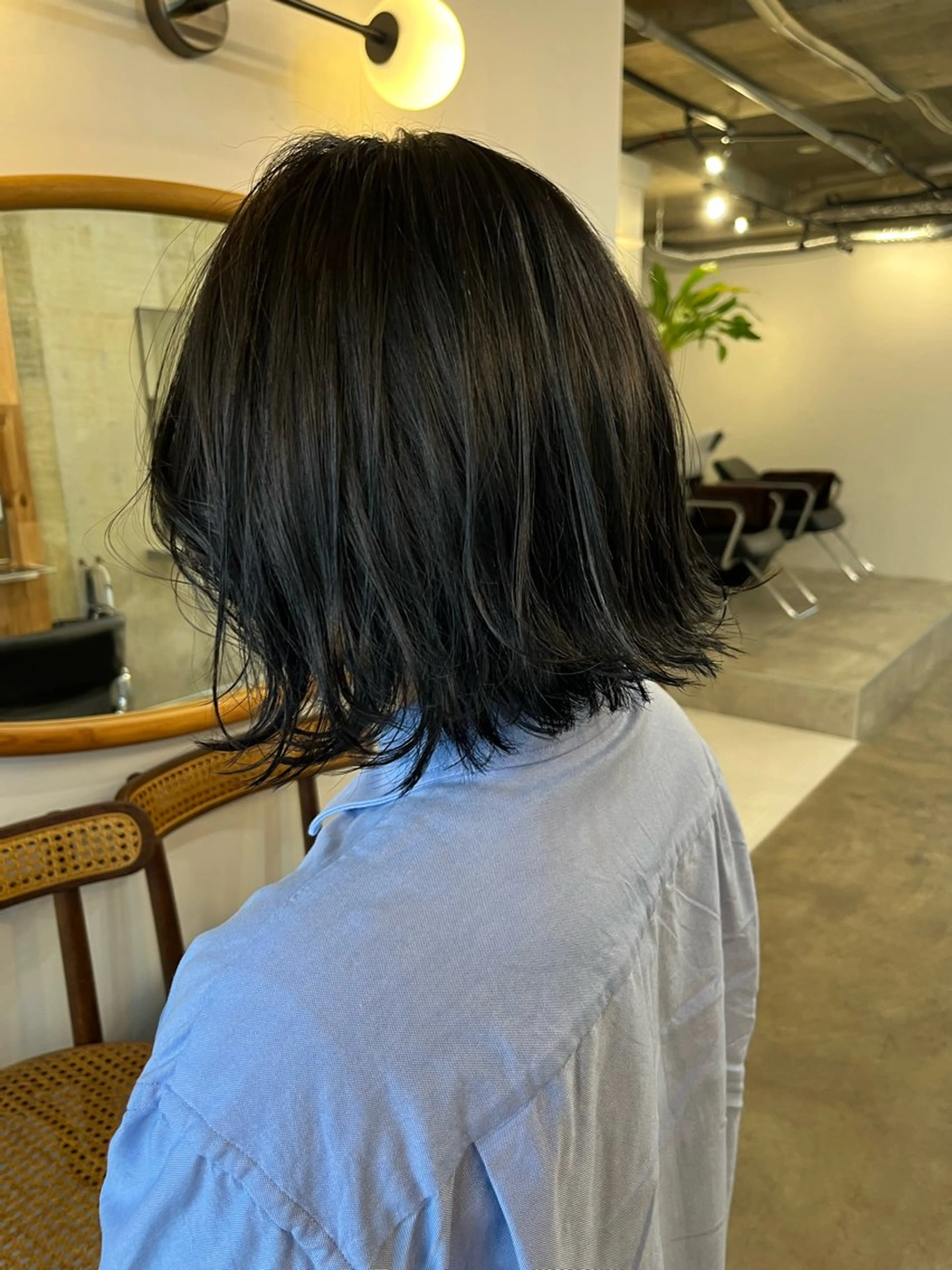 ミディアム モモセ ユメトのヘアスタイル
