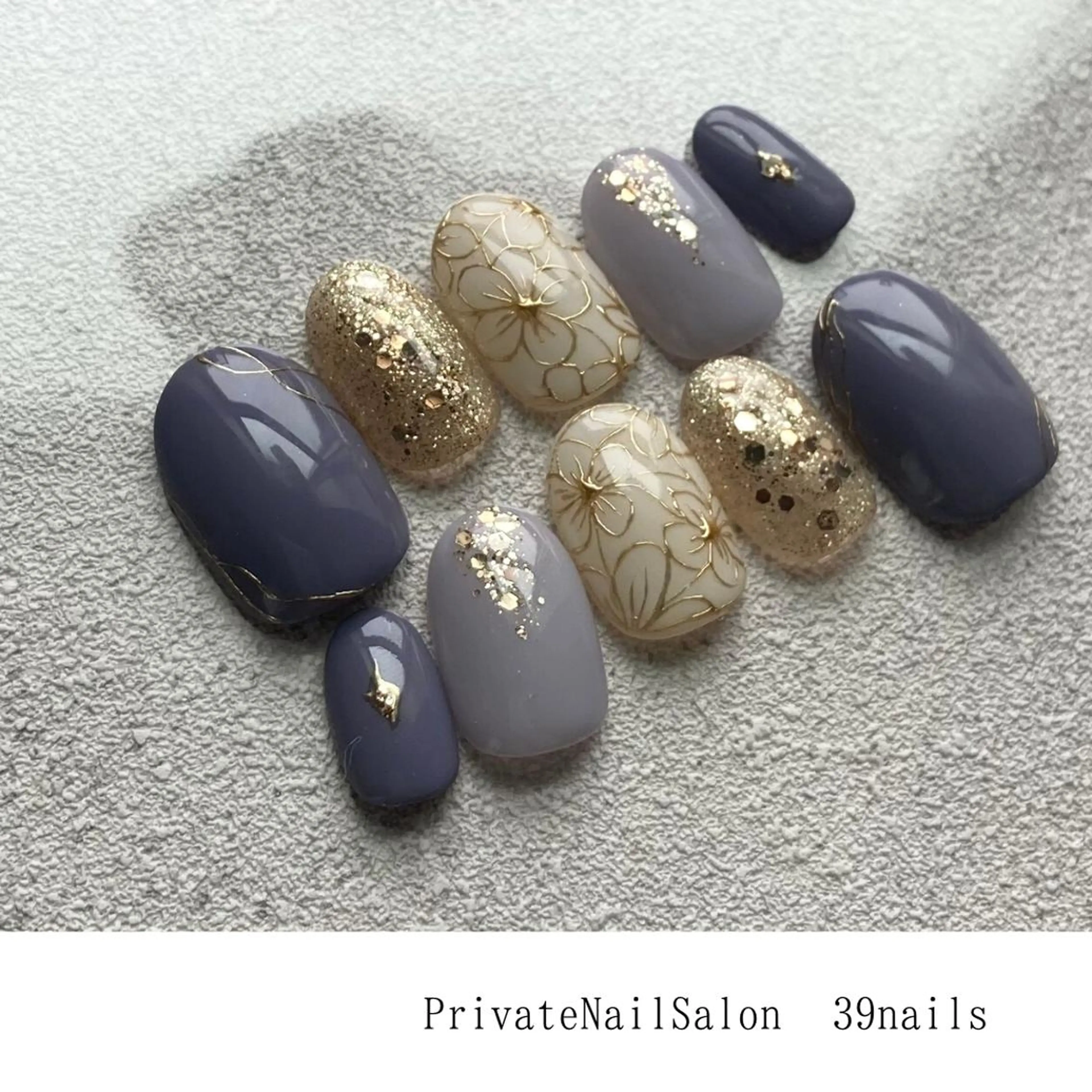 ネイル ブライダルネイル 39-nails EharaMikuのネイルデザイン