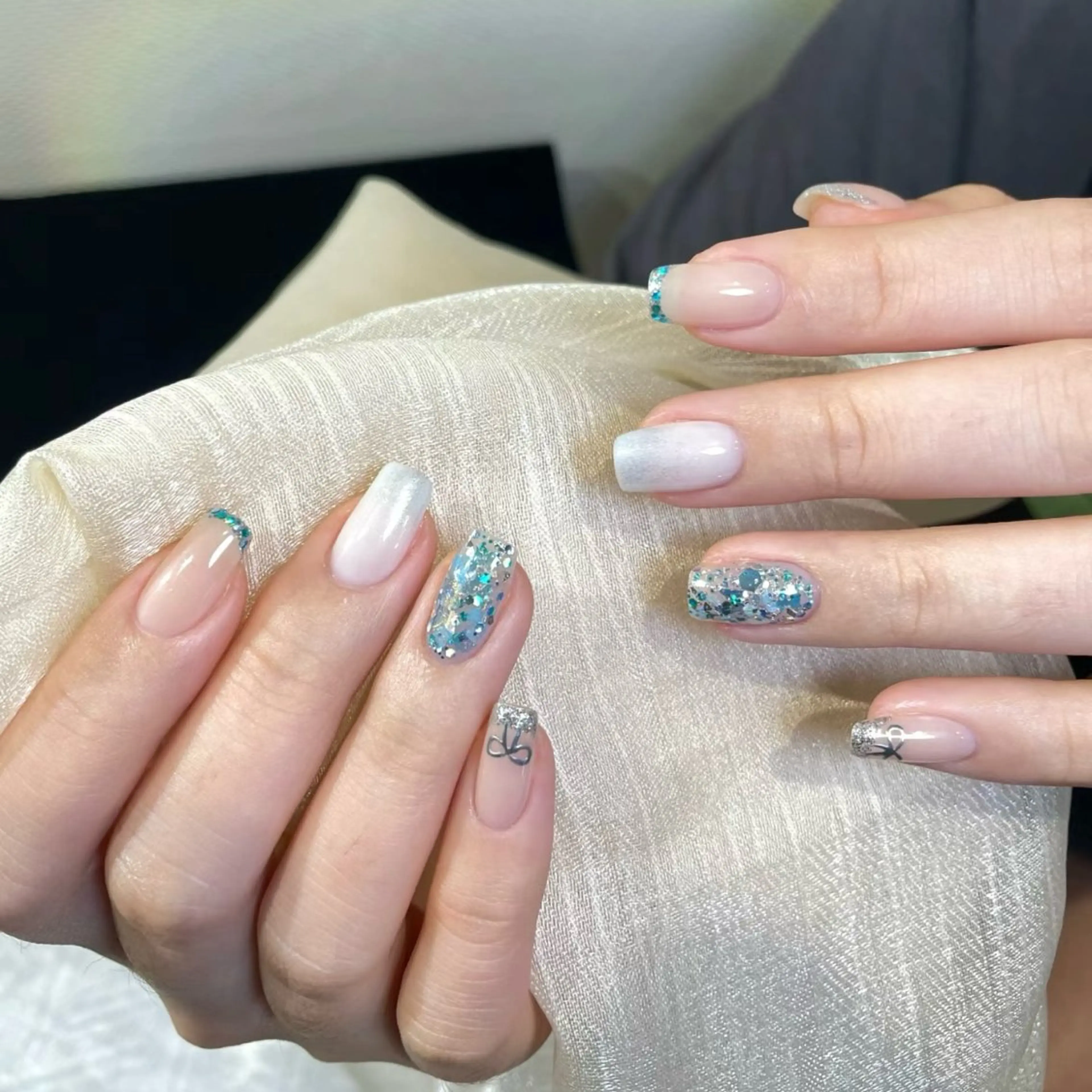 ネイル ハンドネイル By moonネイル 🌷ワンホン/韓国風のネイルデザイン