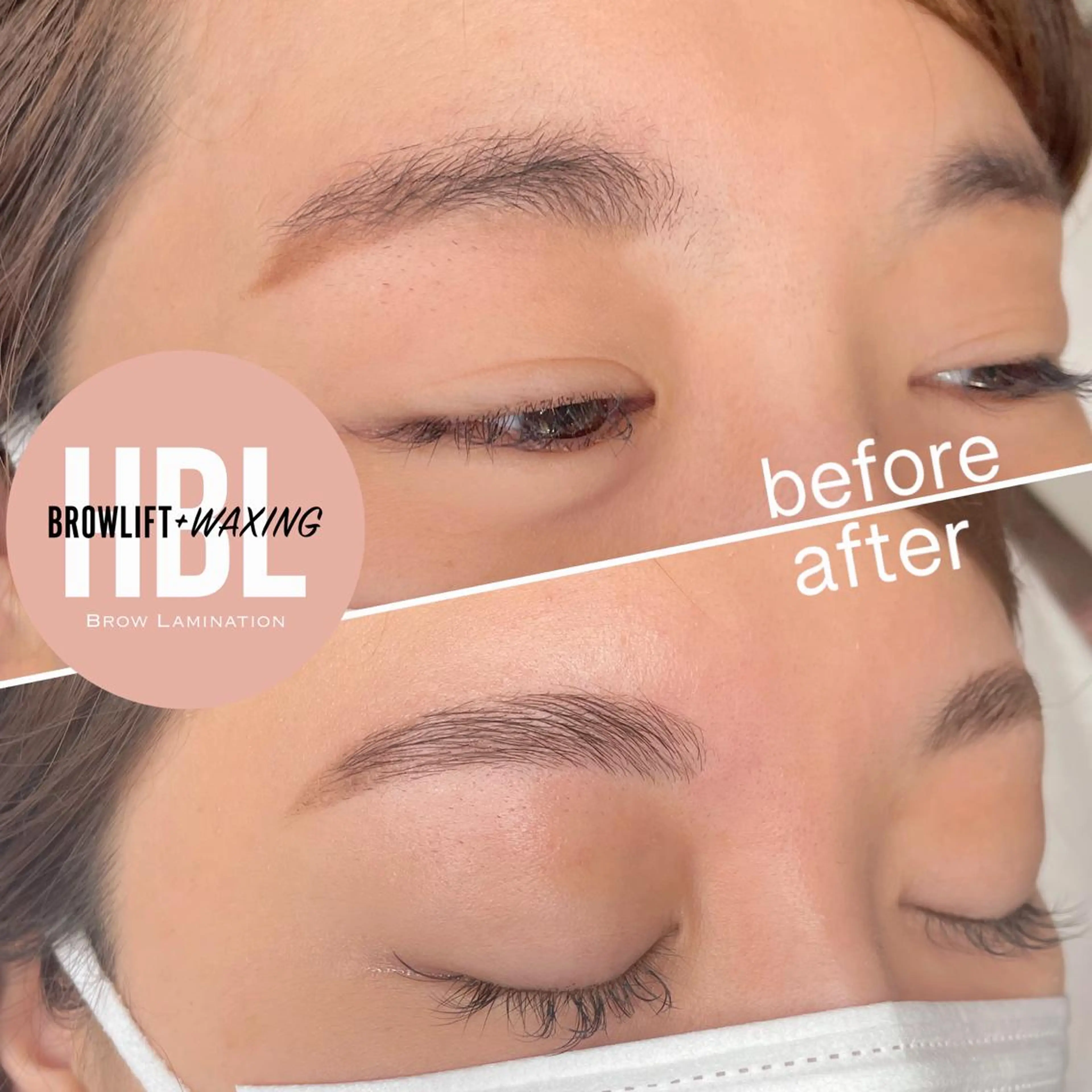 アイブロウ ハリウッドブロウリフト ma riのネイルデザイン