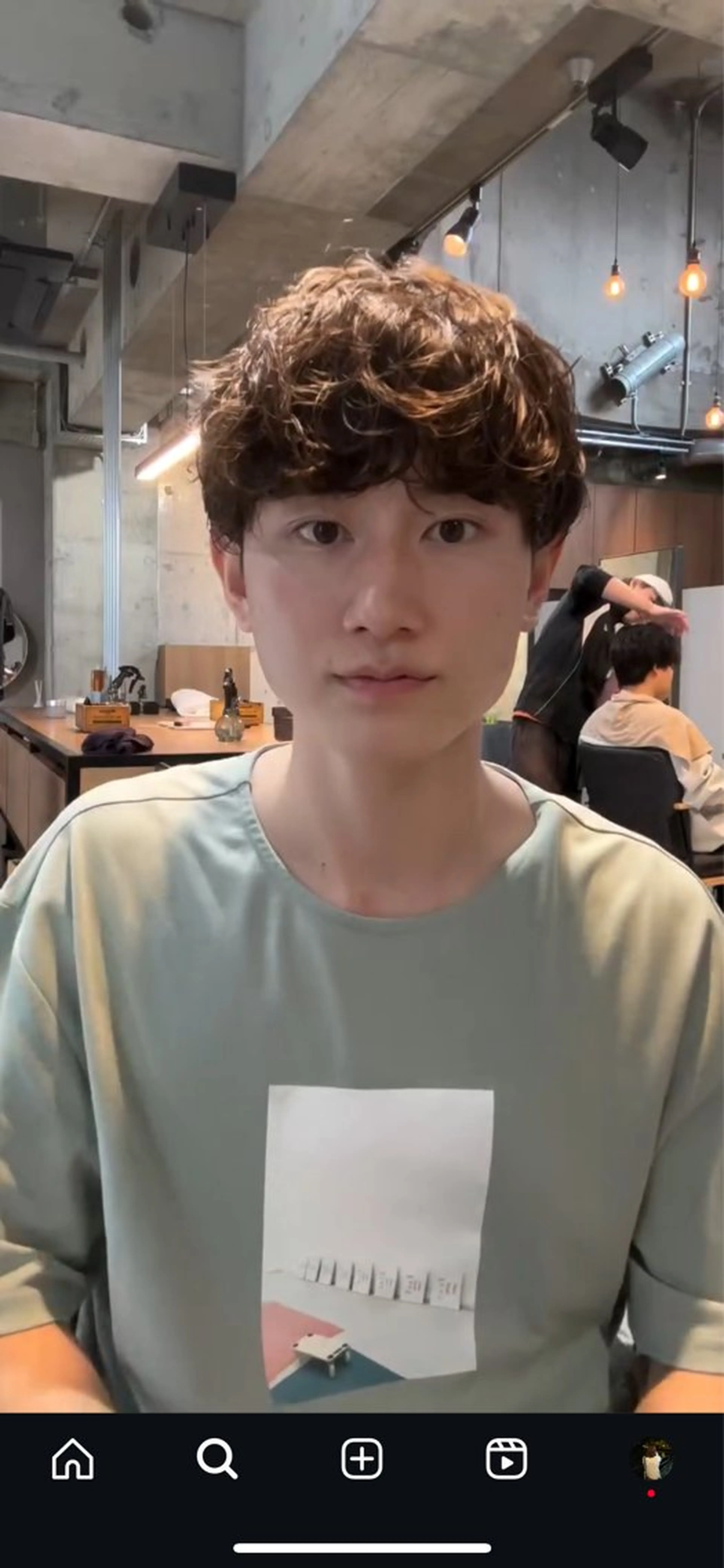 パーマ メンズ メンズパーマ ☀️マナカ/縮毛矯正 カラー/表参道のヘアスタイル