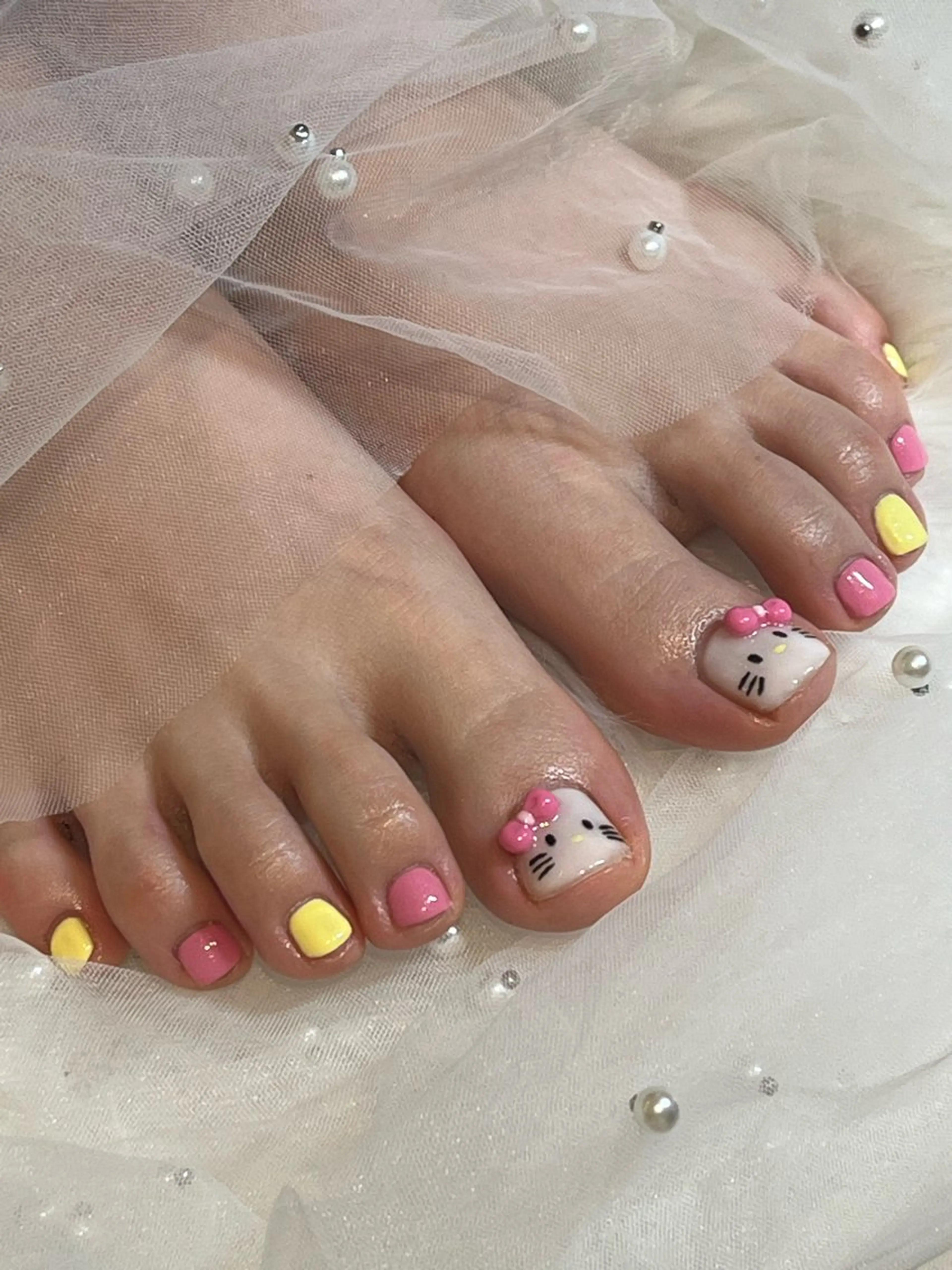 オフ無しフット定額デザイン🌈︎💕︎の写真