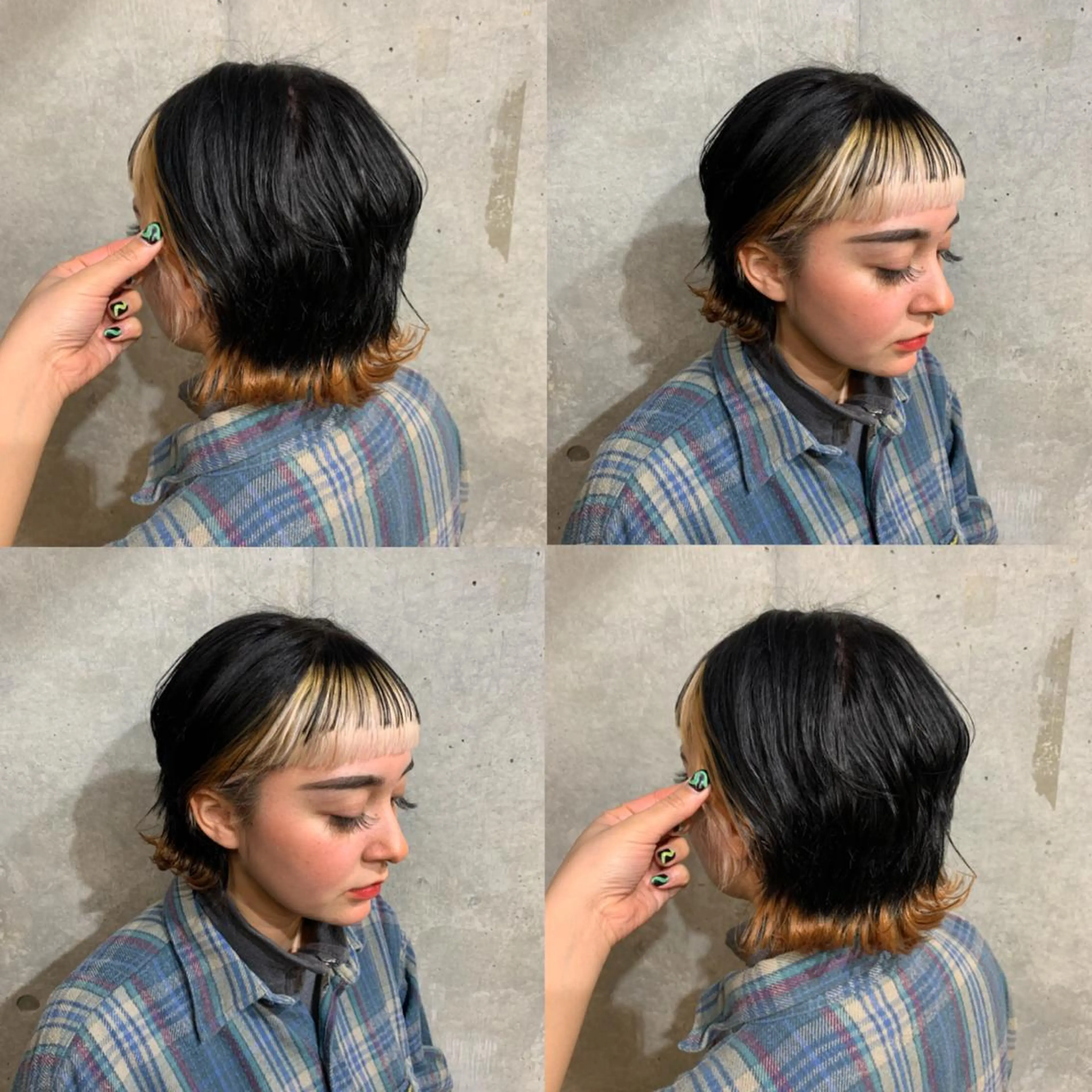 ミディアム もにか🌞原宿/渋谷 🌝ブリーチカラーのヘアスタイル