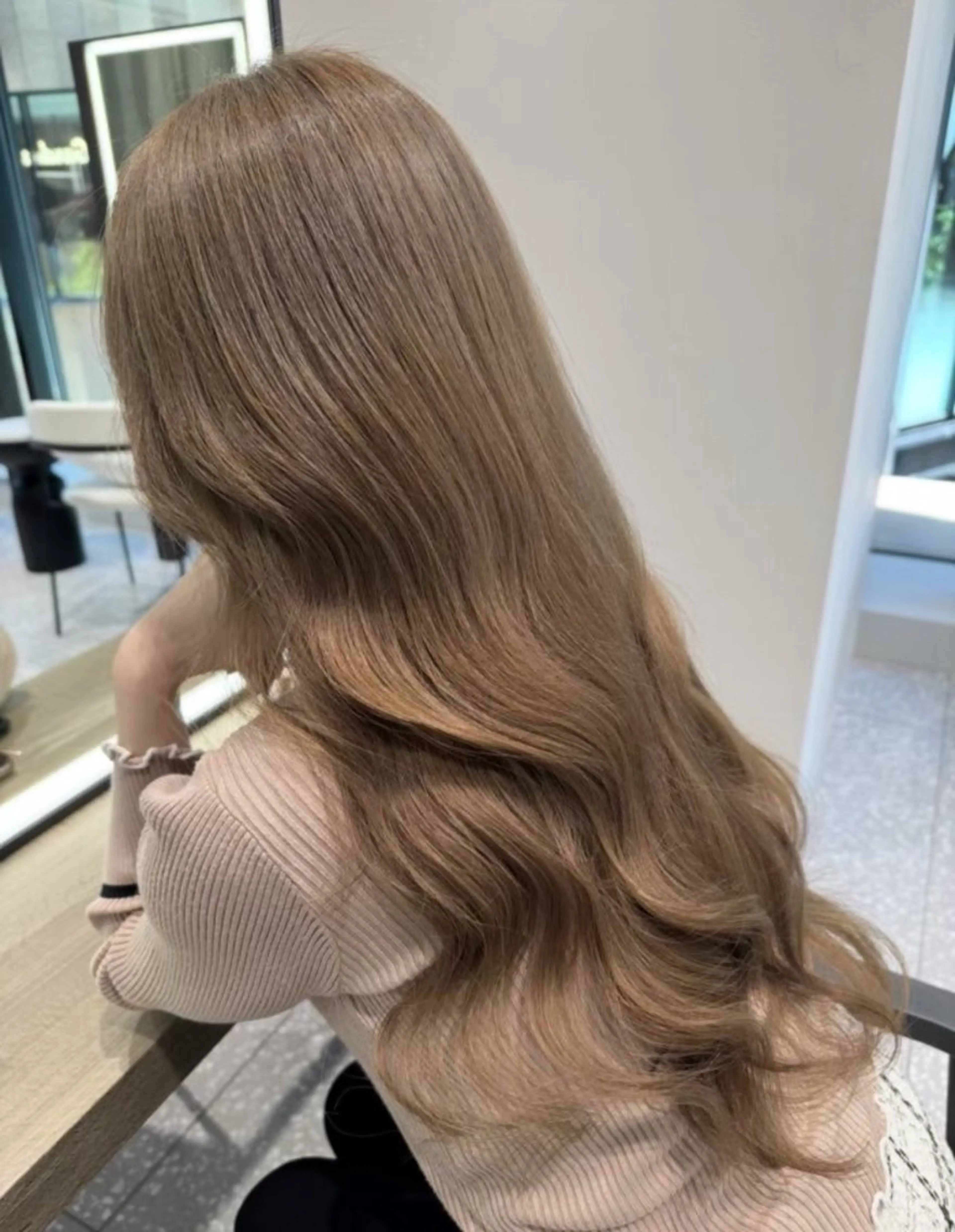 カラー miyu/ケアカラー /髪質改善のヘアスタイル