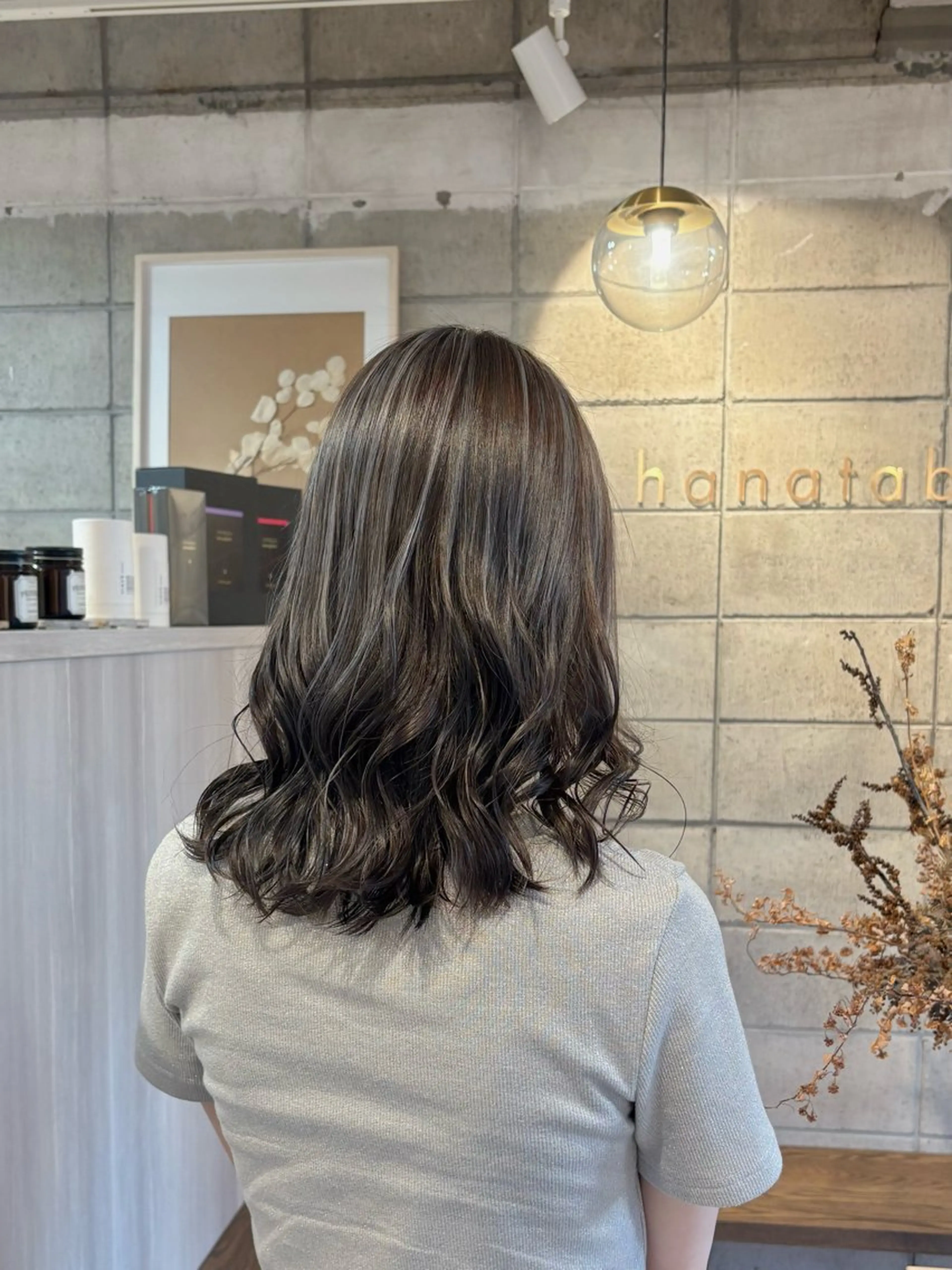 セミロング カラー カット ヘアカラー トリートメント . mizuki .のヘアスタイル