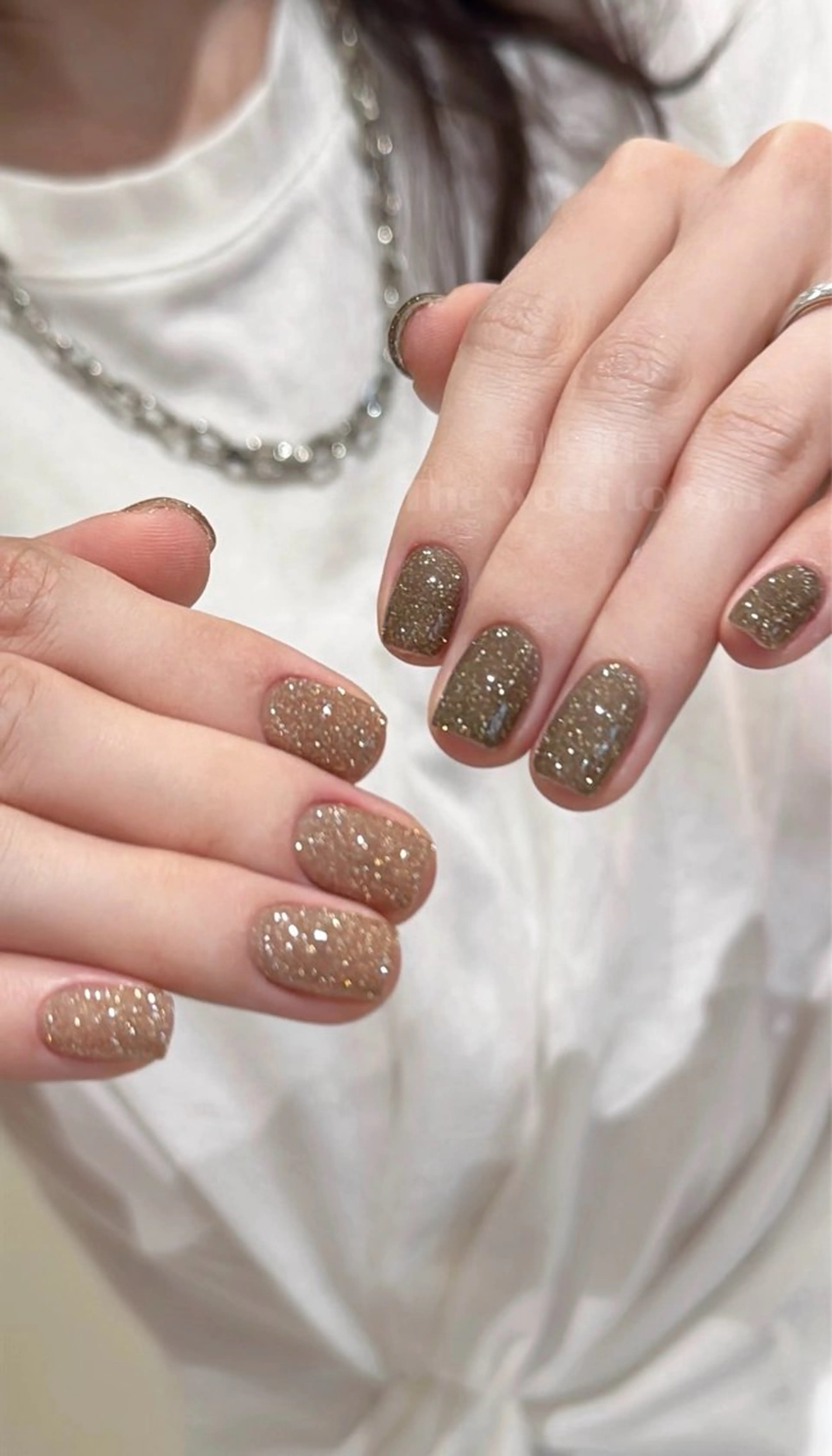 ネイル アートネイル オーロラネイル クリアネイル 長さ出し フレンチネイル ハンドネイル 佐藤 笹のネイルデザイン