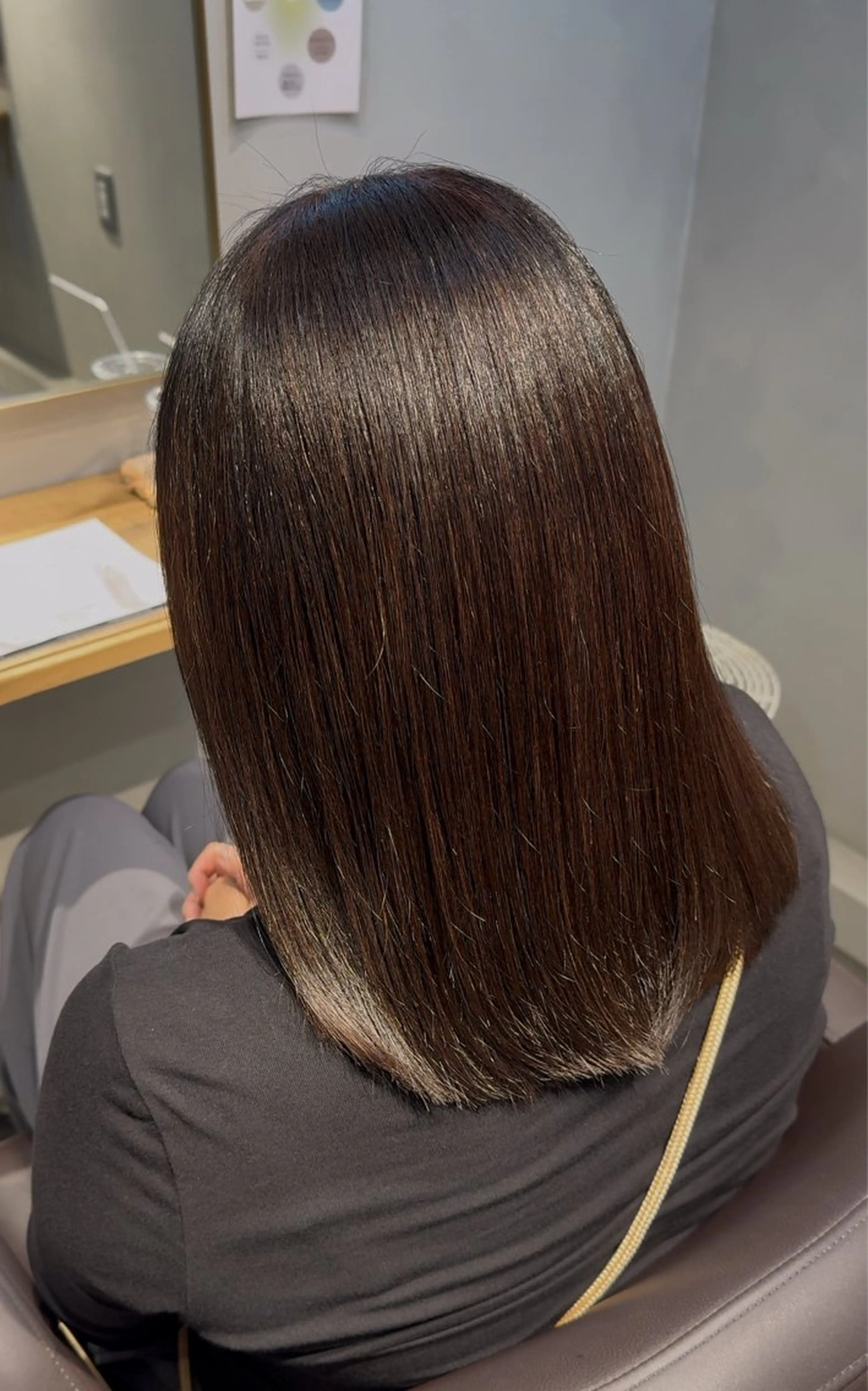 カラー 🫧もも /艶カラー/髪質改善のヘアスタイル