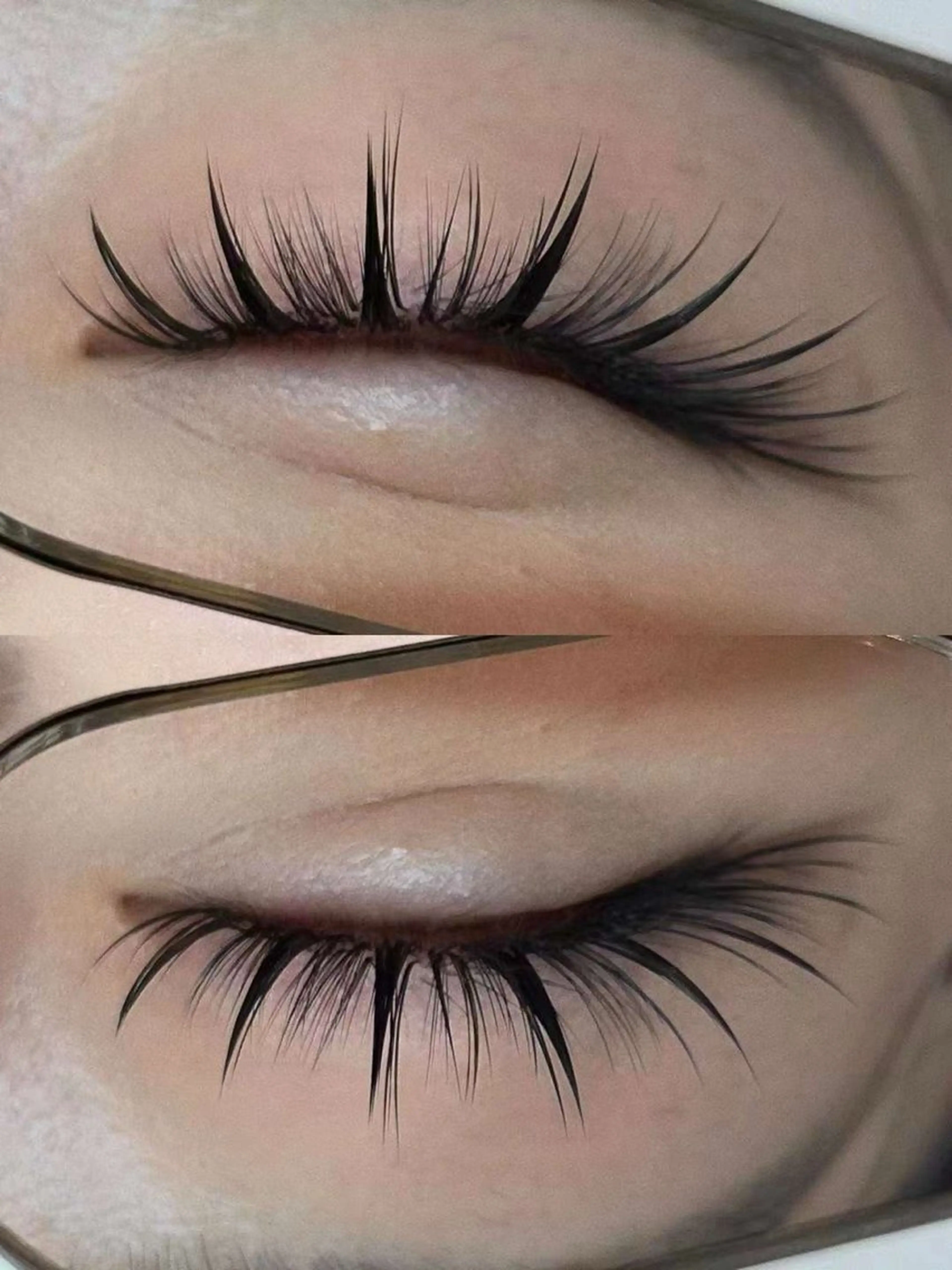 マツエク・マツパ 束感まつ毛 カラーマツエク フラットラッシュ パリジェンヌラッシュリフト まつげパーマ マツエク 🍓 KaNan🍓のマツエク・マツパデザイン