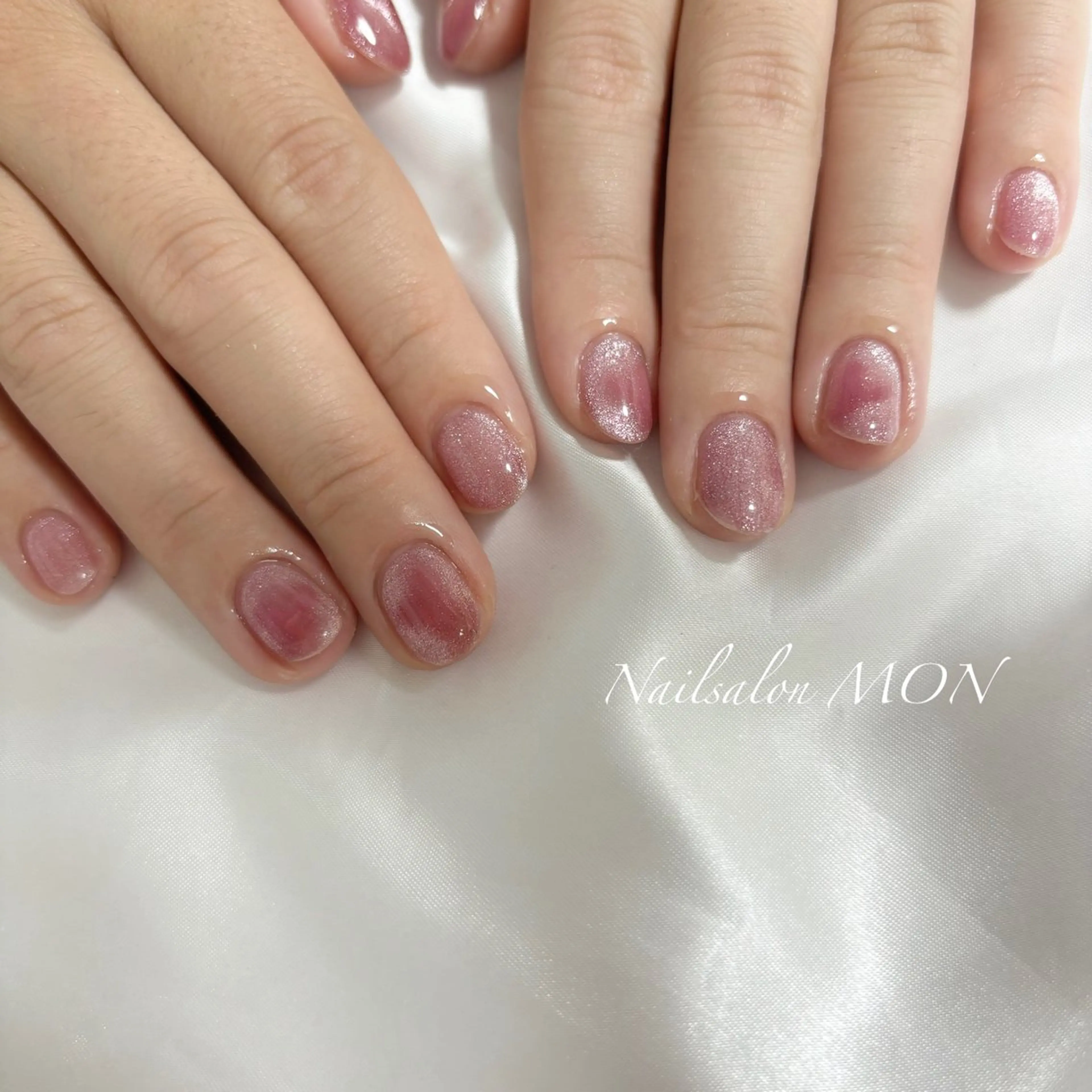 ネイル ハート ハンドネイル Nailsalon MONのネイルデザイン