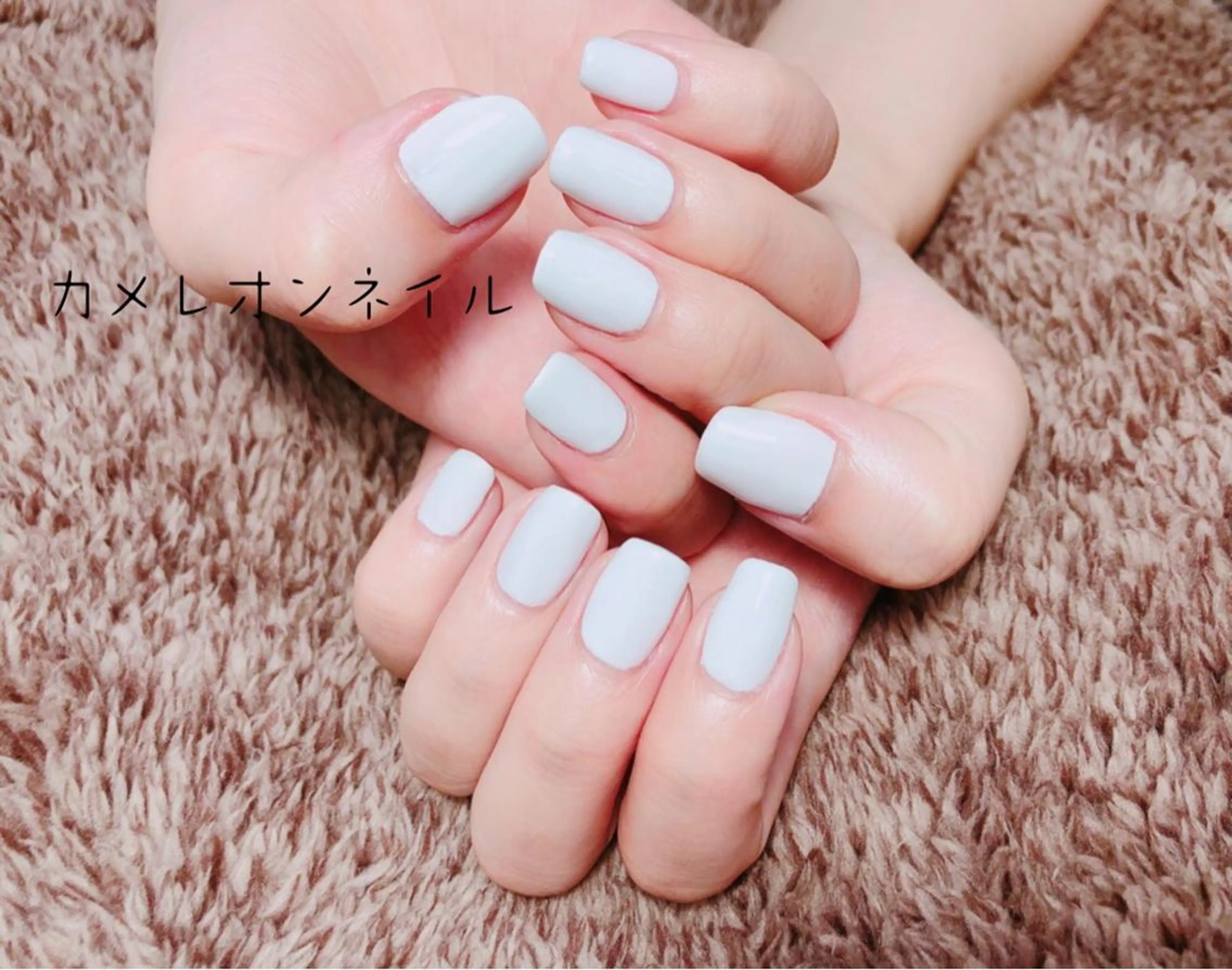 ネイル ワンカラーネイル カメレオンネイル ⭐︎kaori⭐︎のネイルデザイン