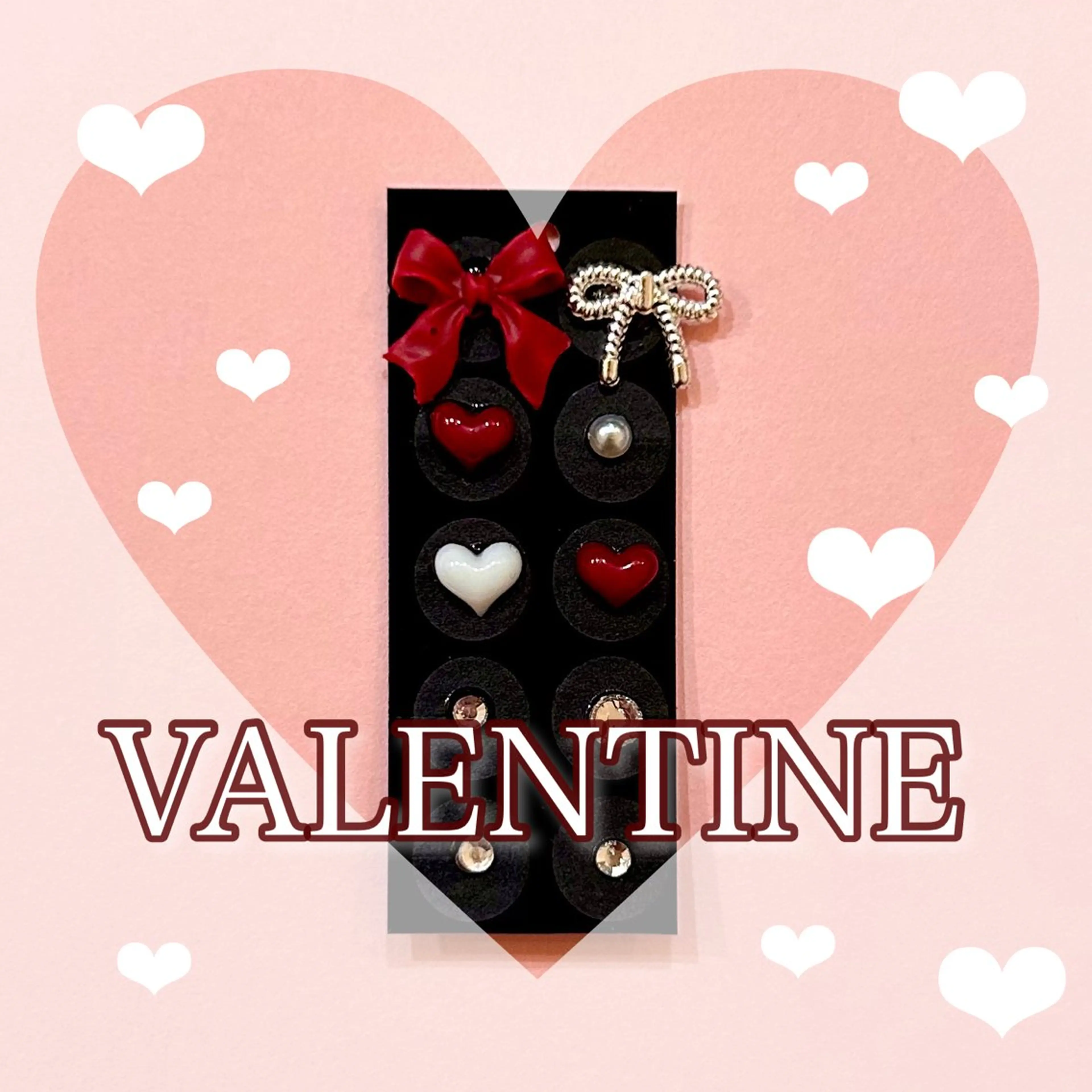 💗🍫 先着1名様限定‼️バレンタイン②🍫💗耳ツボ＆まつ毛パーマ‎♡𓊆美容成分たっぷりコーティング付き𓊇♡の写真