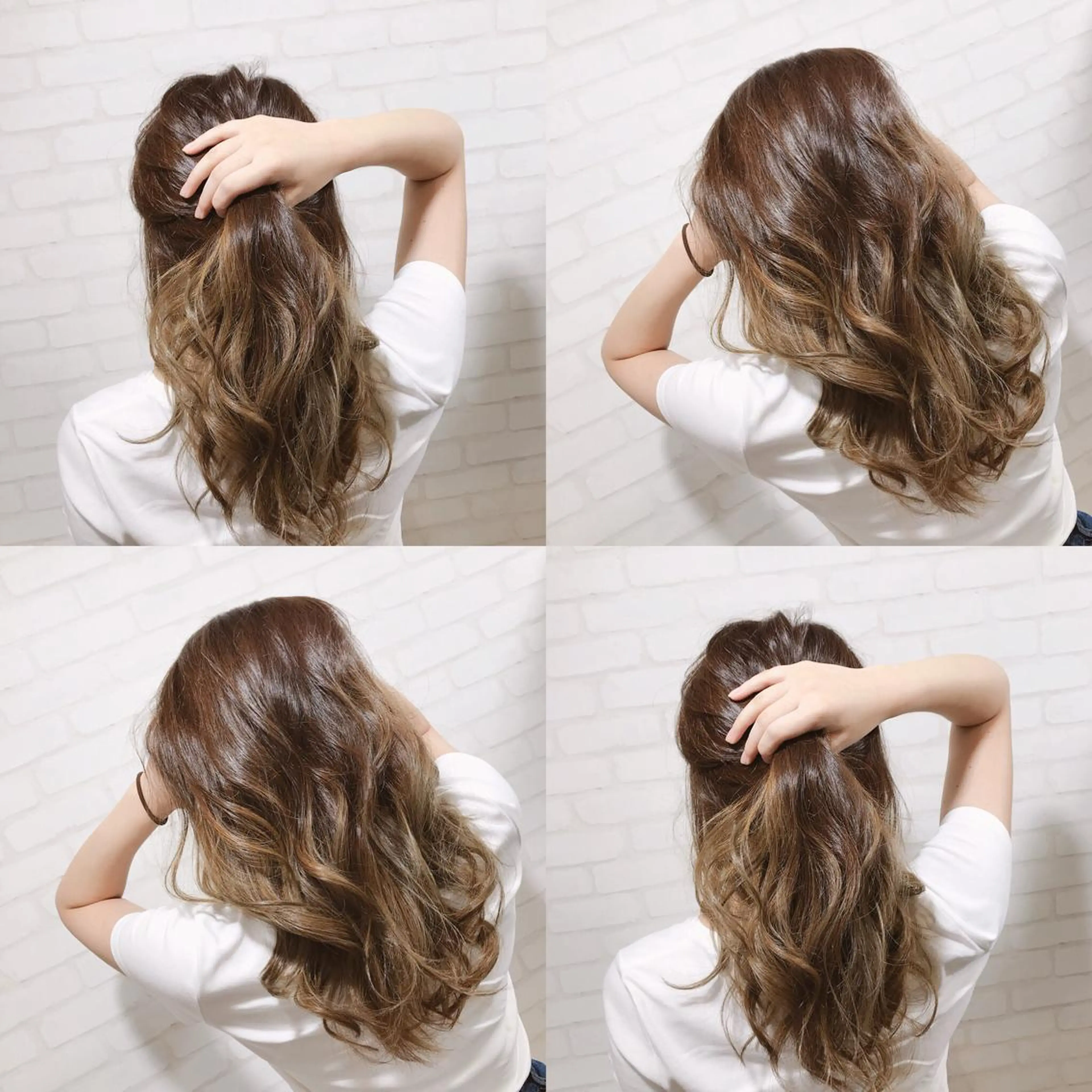 ロング カット ヘアカラー Selene hair OSAKAのヘアスタイル