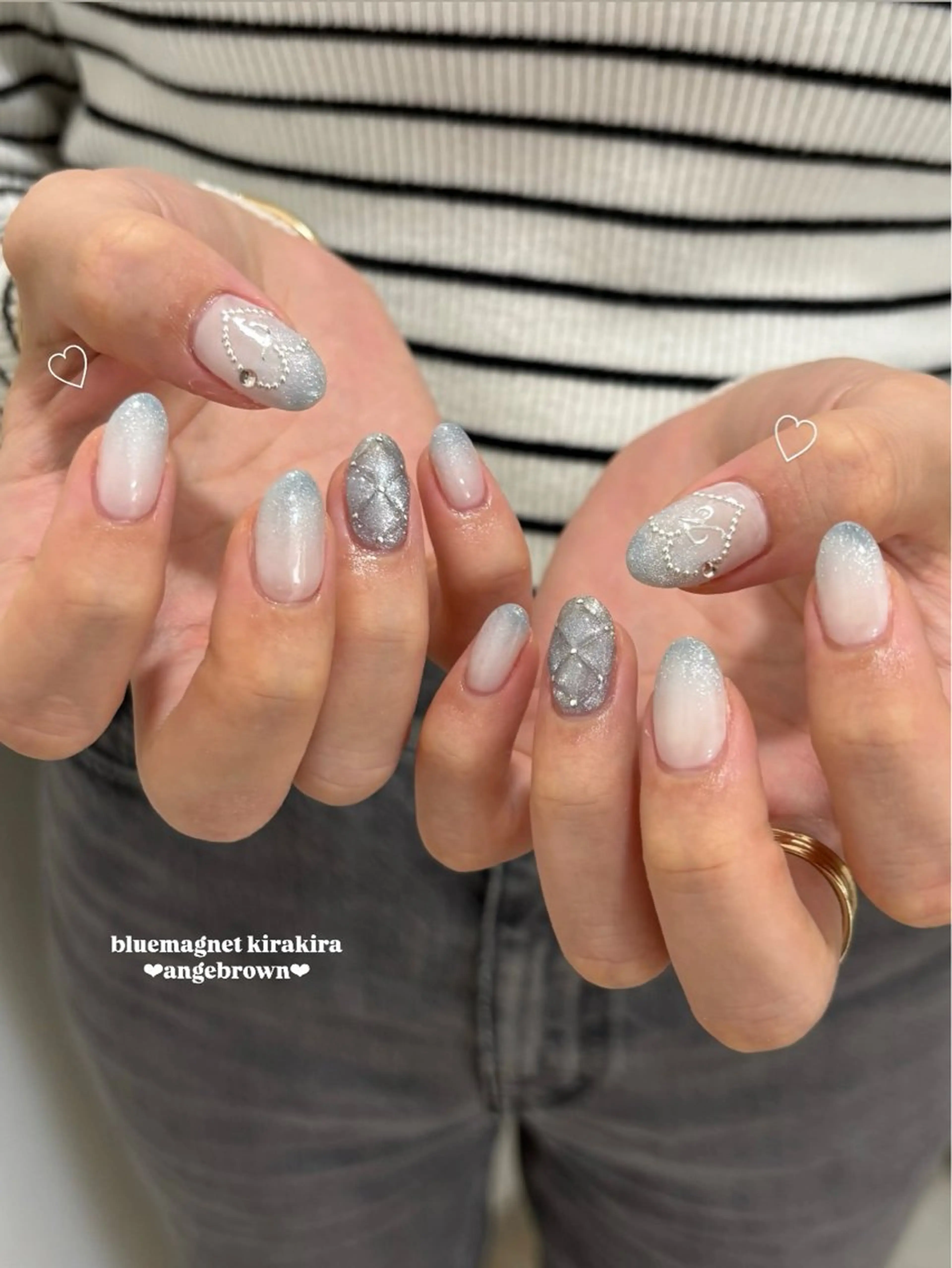 ネイル ハンドネイル ange brownのネイルデザイン
