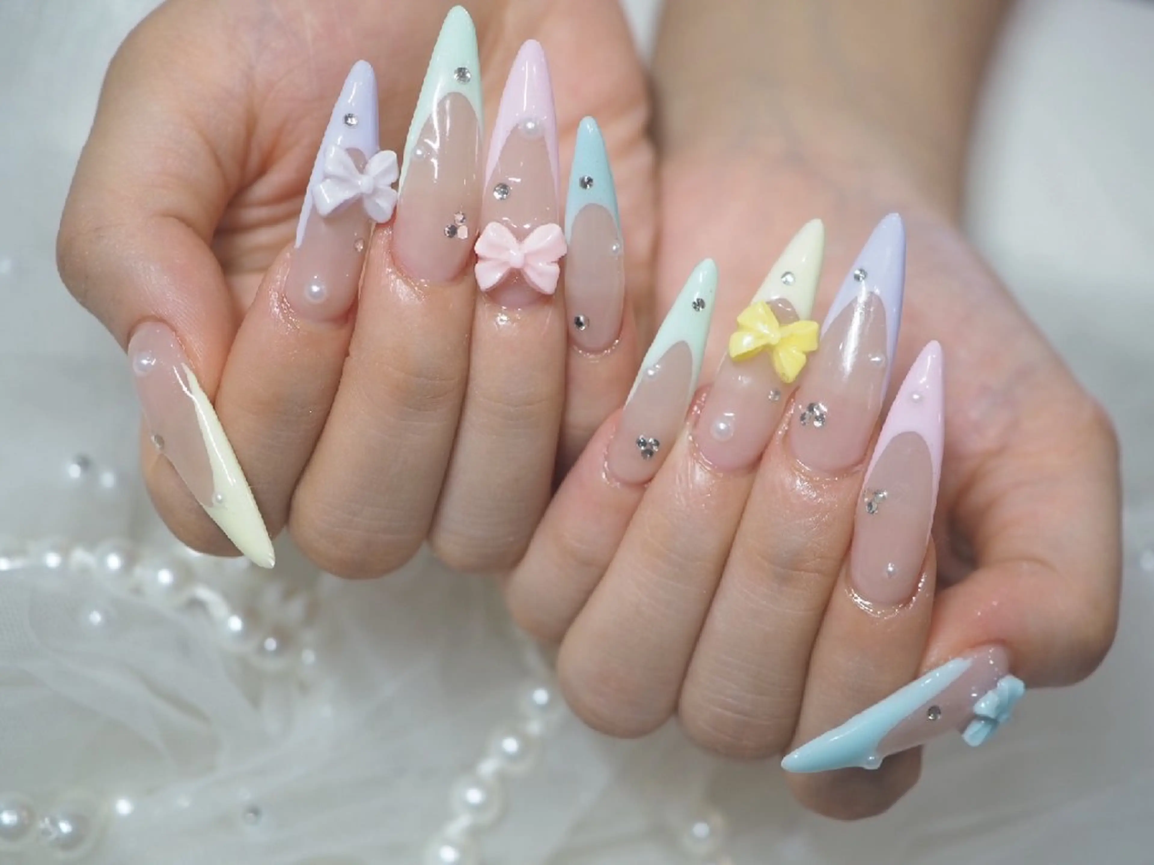 ネイル ハンドネイル 岡林 優美のネイルデザイン