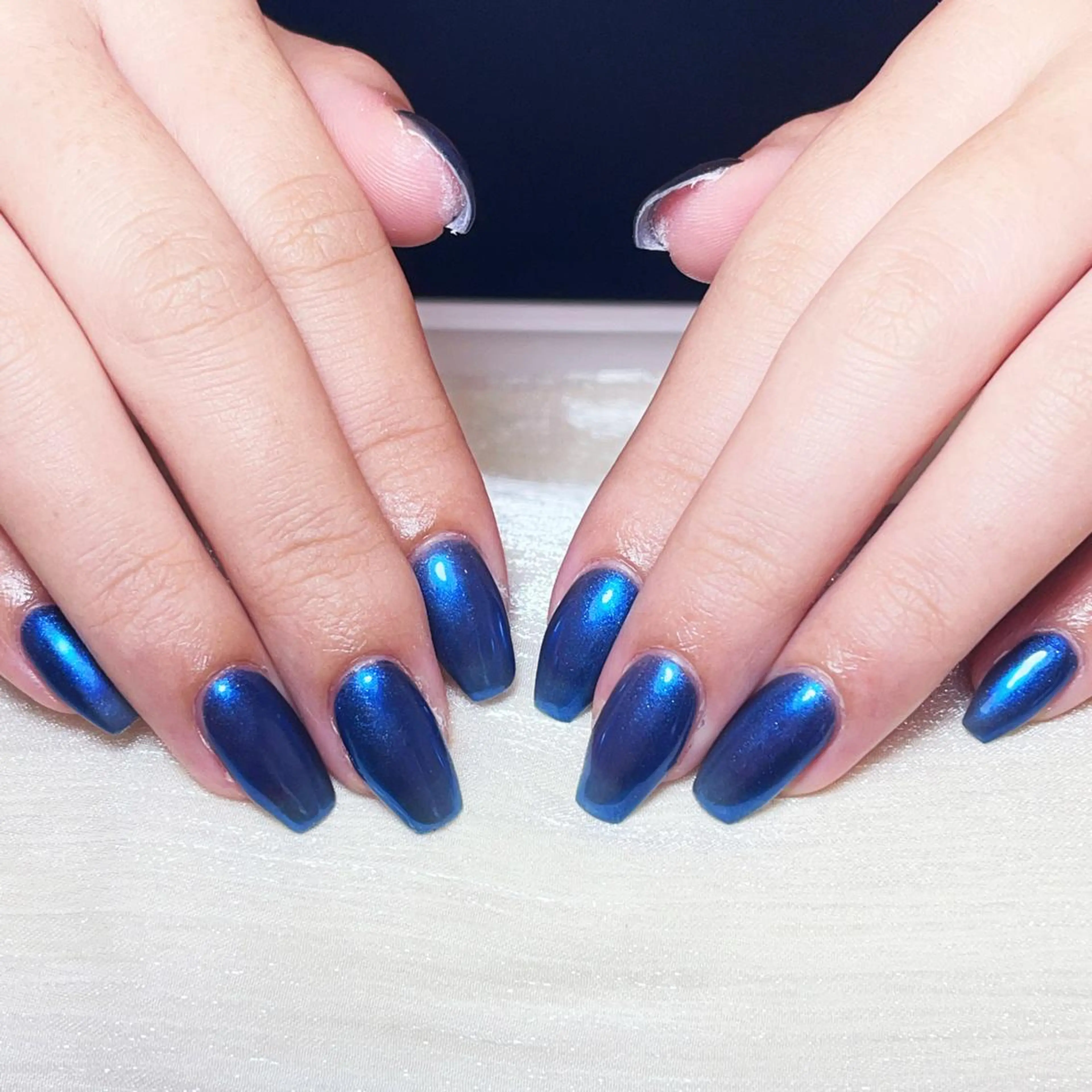 ネイル アートネイル オーロラネイル ガーリー キラキラネイル 韓国ネイル ハンドネイル Diamond NAIL💝のネイルデザイン