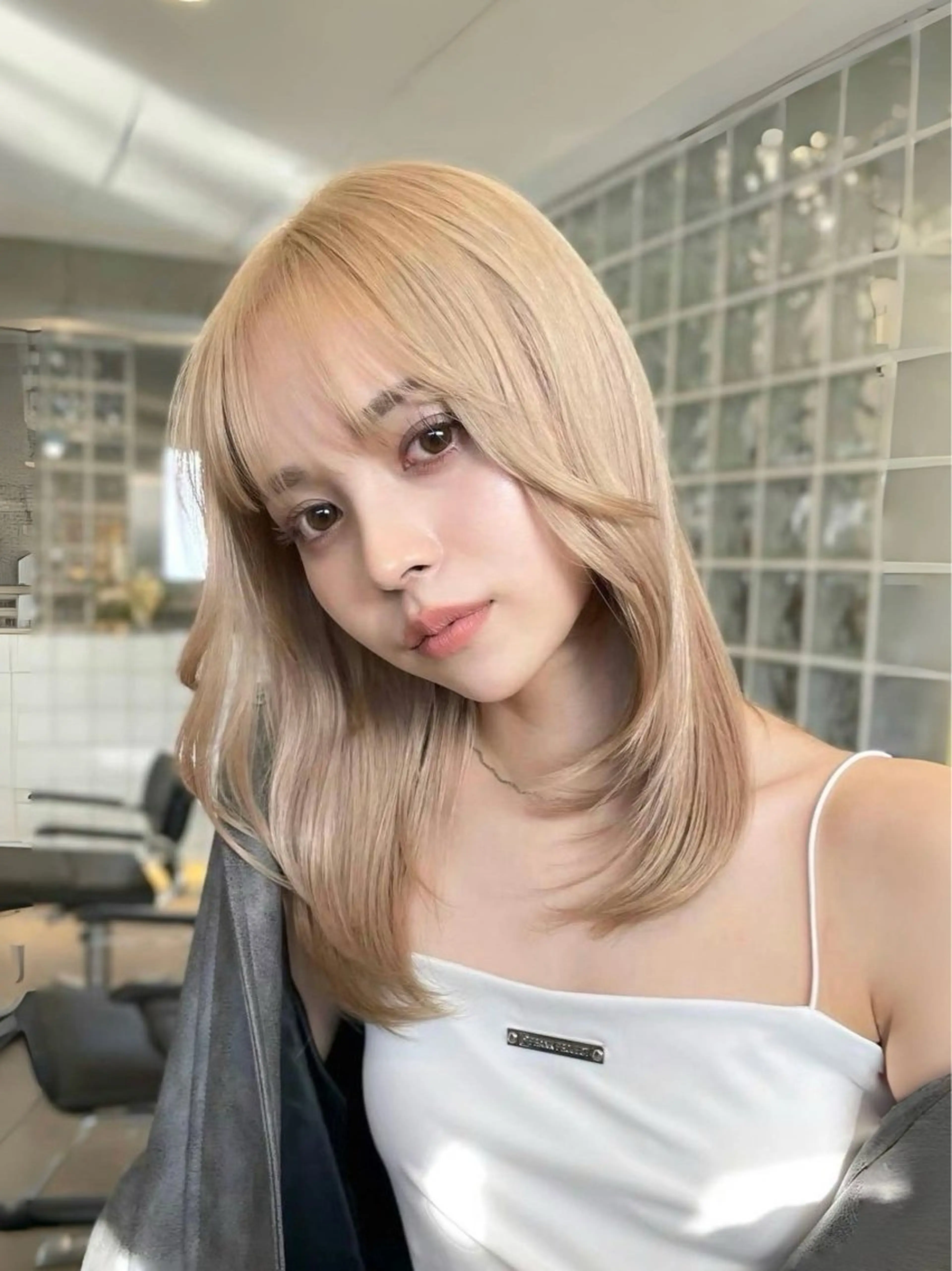 ミディアム ⭐︎カットモデル 無料⭐︎カレンのヘアスタイル