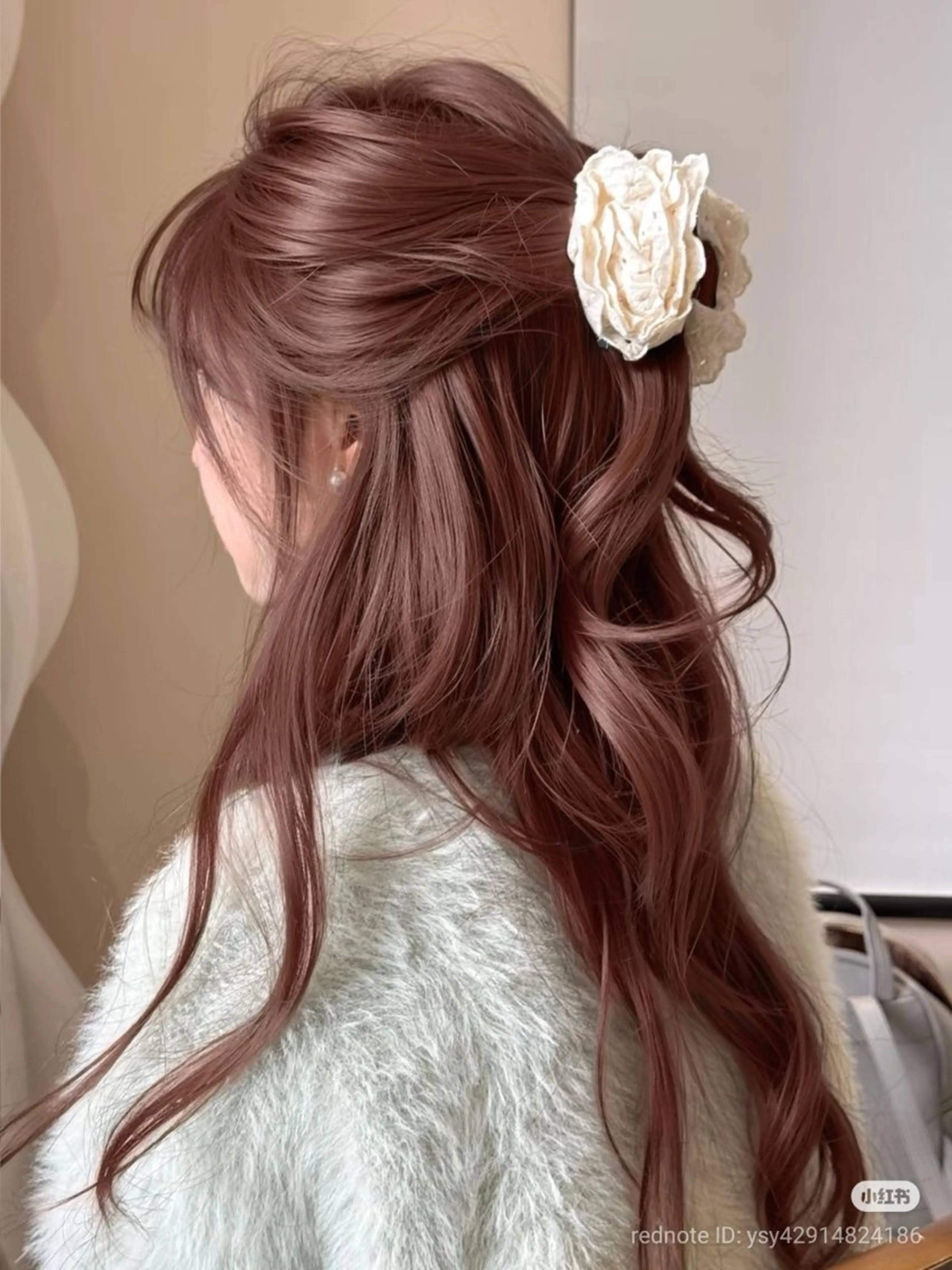 ロング カラー ベージュカラー ブリーチ 透明感カラー ピンクカラー ピンクベージュ ヘアカラー enne栄店 fukaのヘアスタイル