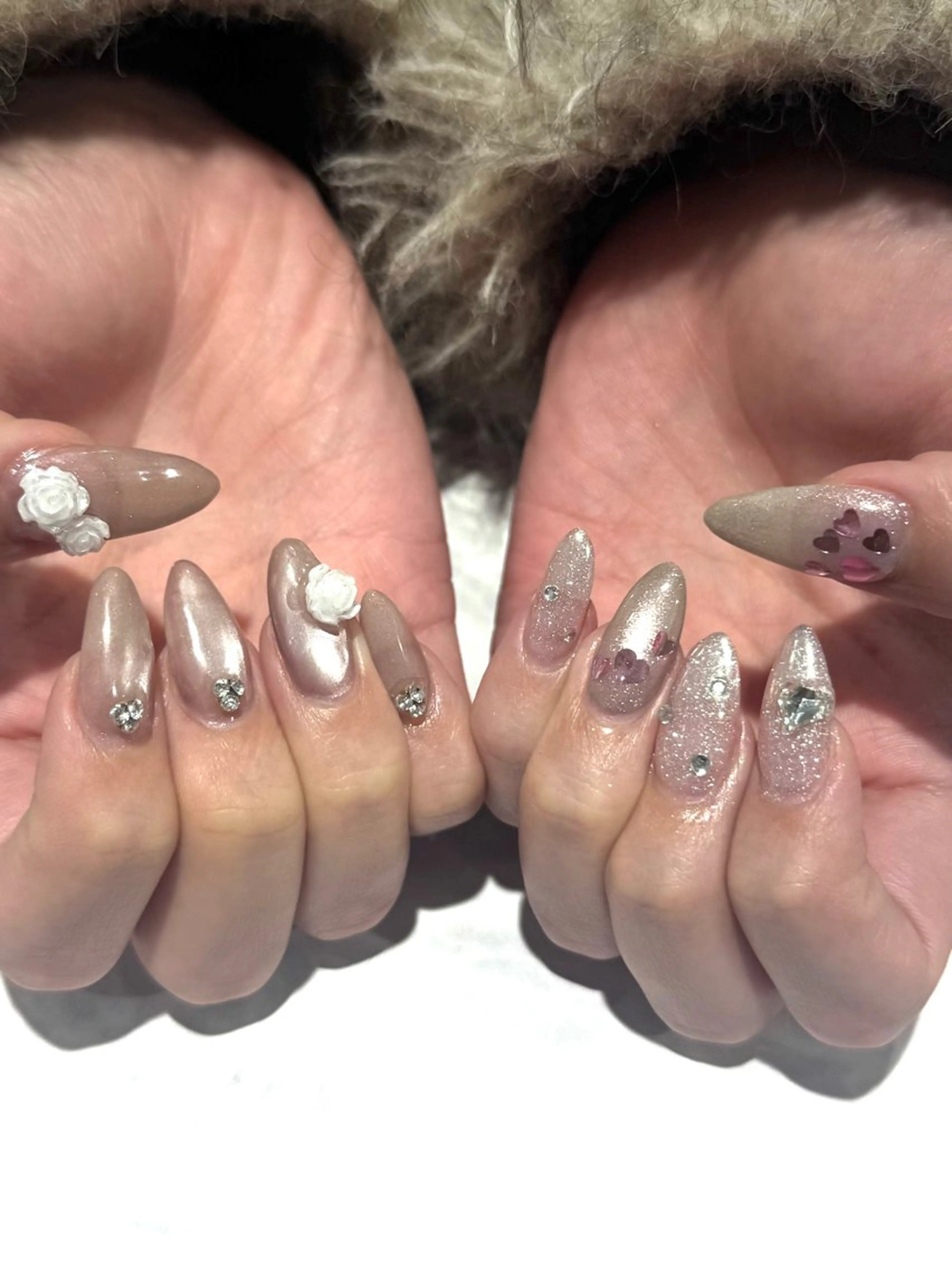 ネイル ハンドネイル Nail Sare Salon Mariris所属・Natsumi💎 堺筋本町ネイルサロンのネイルデザイン