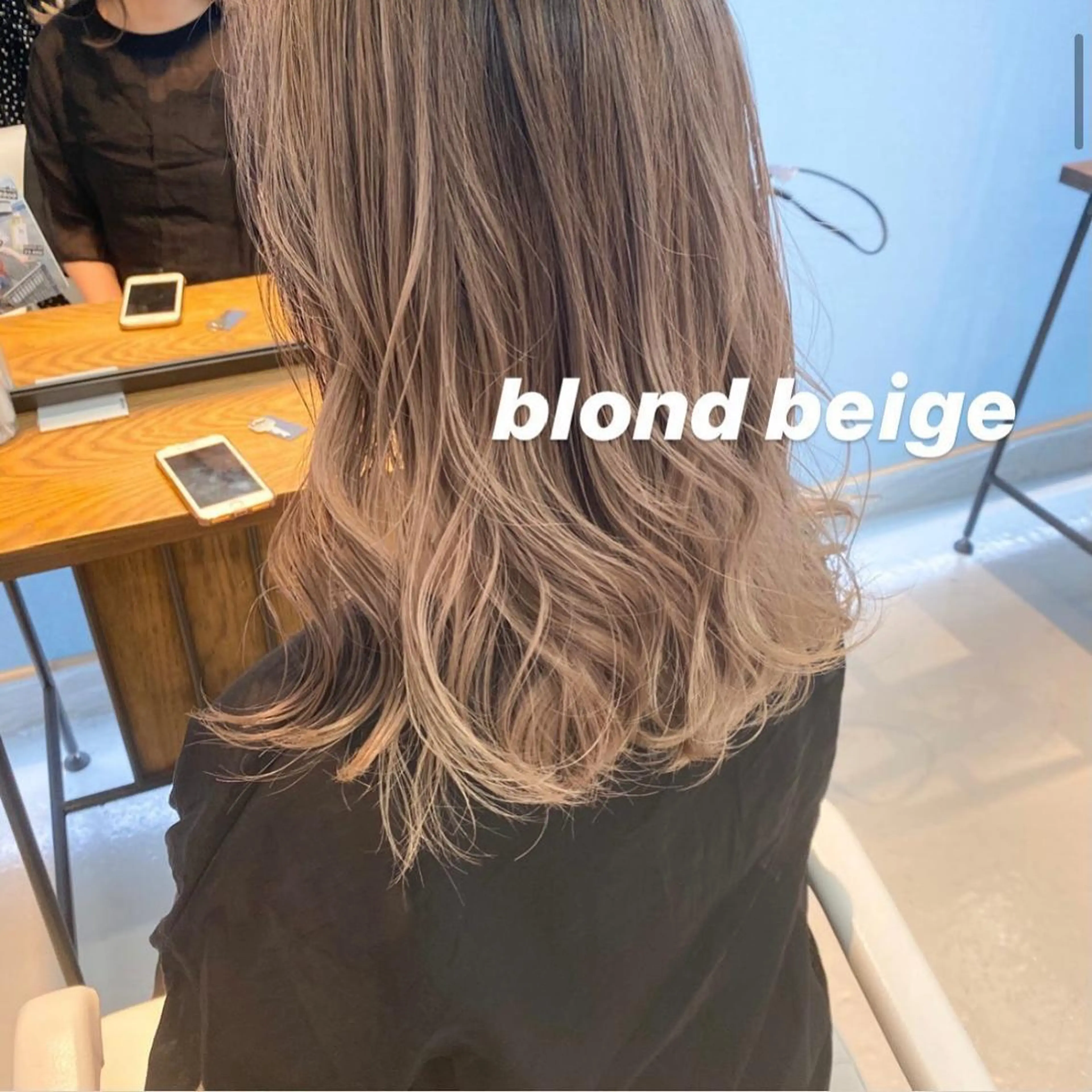 セミロング カラー 会社OKなのに、 ちゃんと可愛い🤎のヘアスタイル