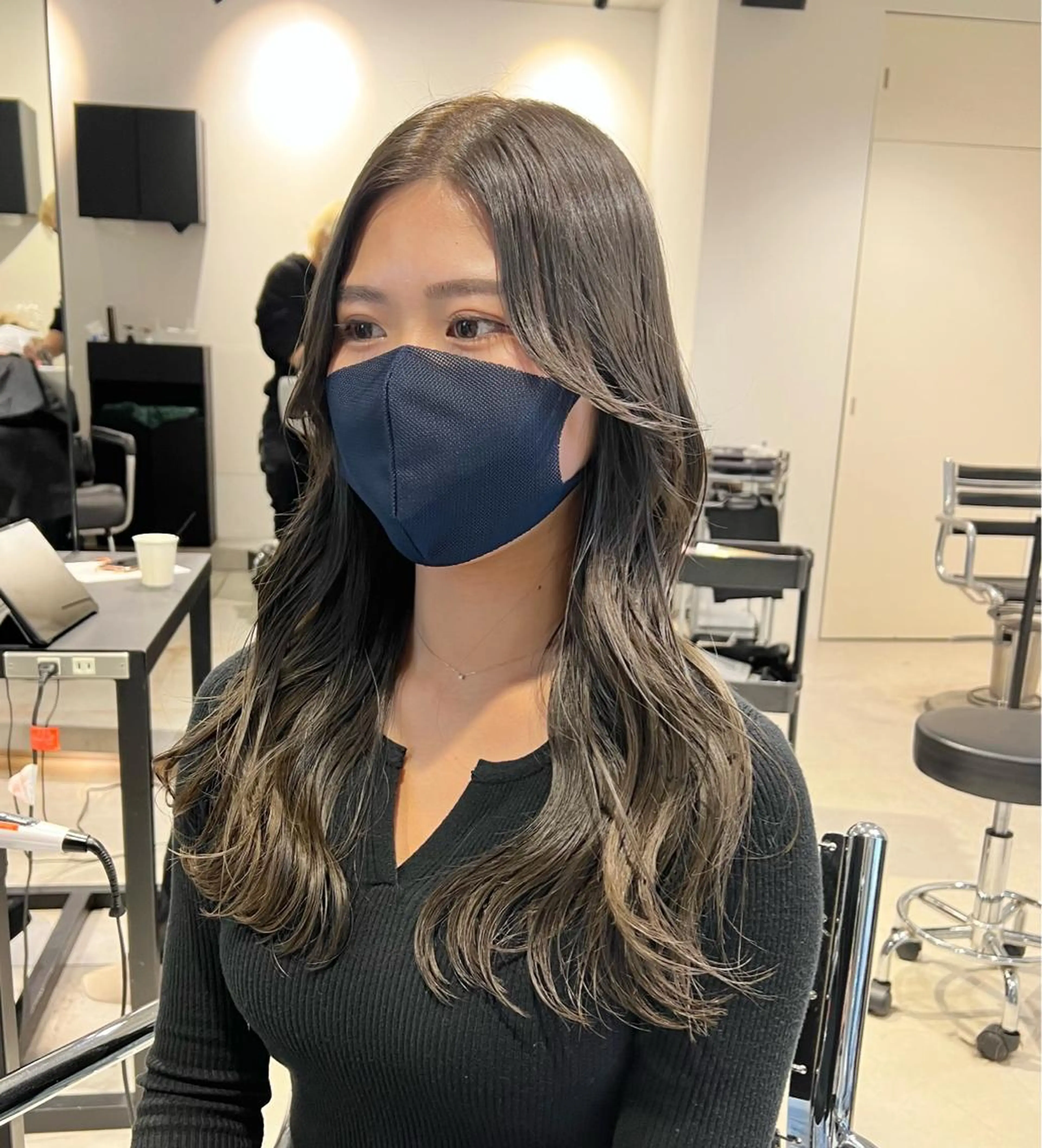 ロング カラー カット ヘアカラー トリートメント レイヤー/透明感 カラー🌿KANTAのヘアスタイル