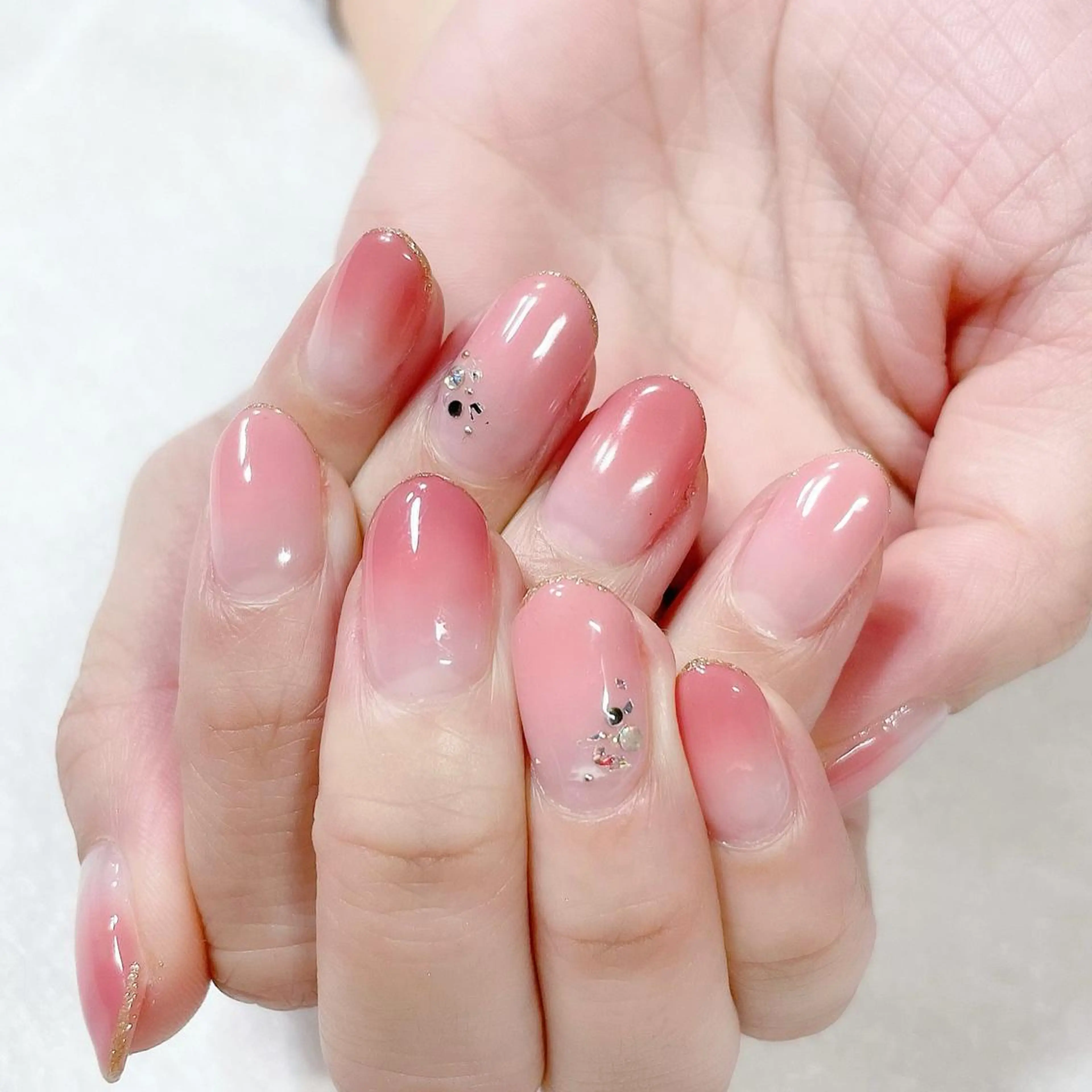 ネイル ジェルネイル シンプルネイル 東 千夏のネイルデザイン