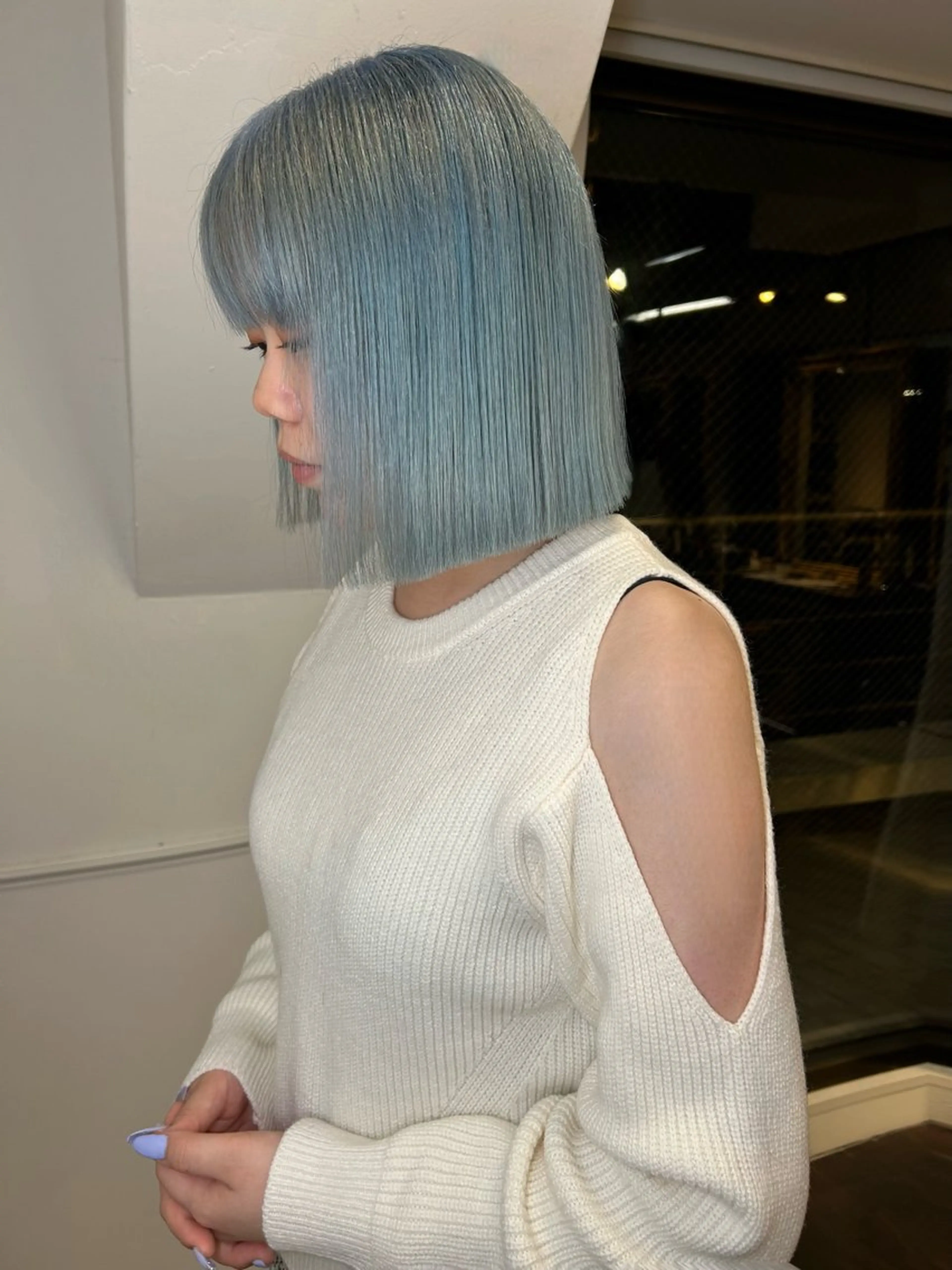 ミディアム カラー land所属・透明感カラー/レイヤ ー🌙Honokaのヘアスタイル