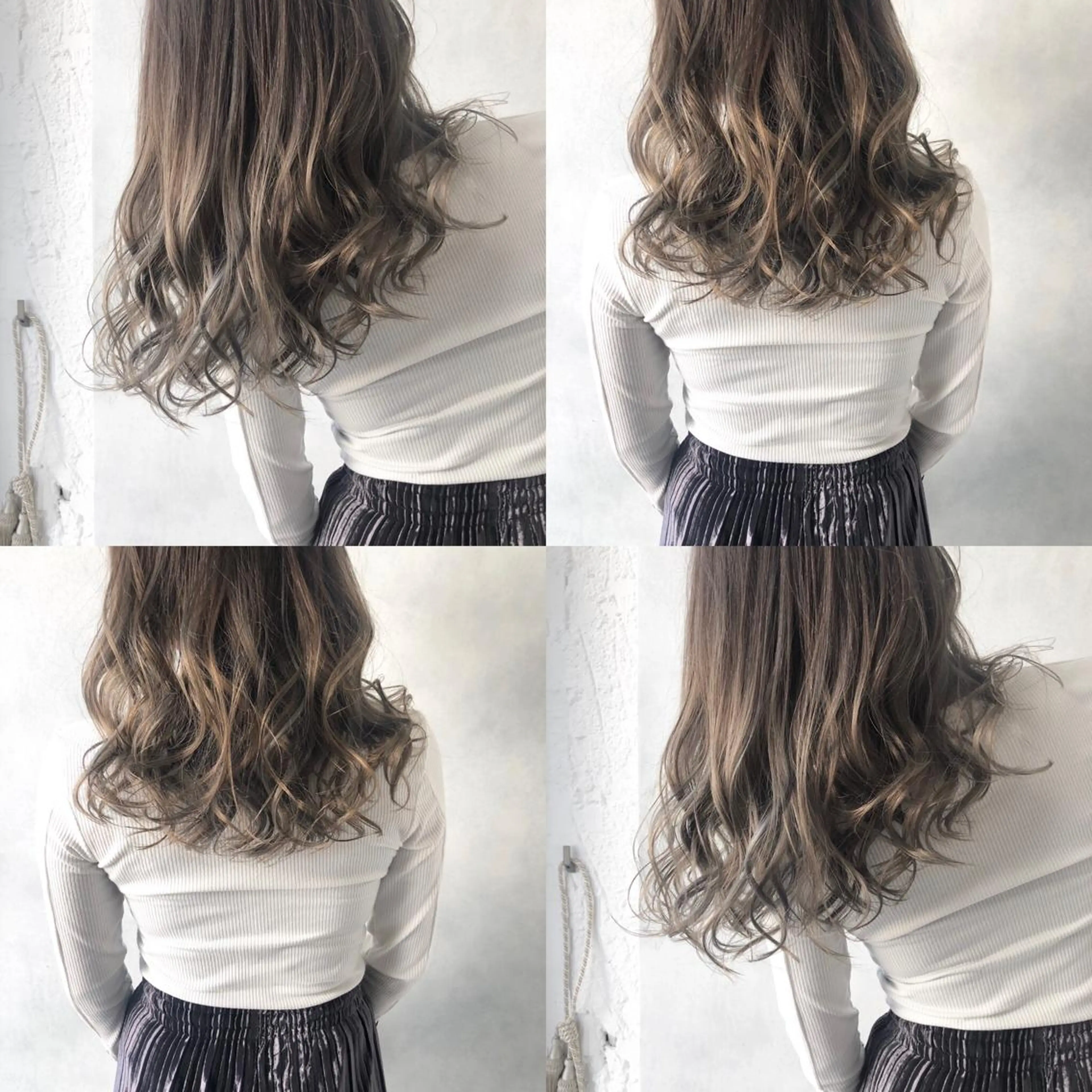 ロング ハイライト 小澤大輔 YOLO hairのヘアスタイル