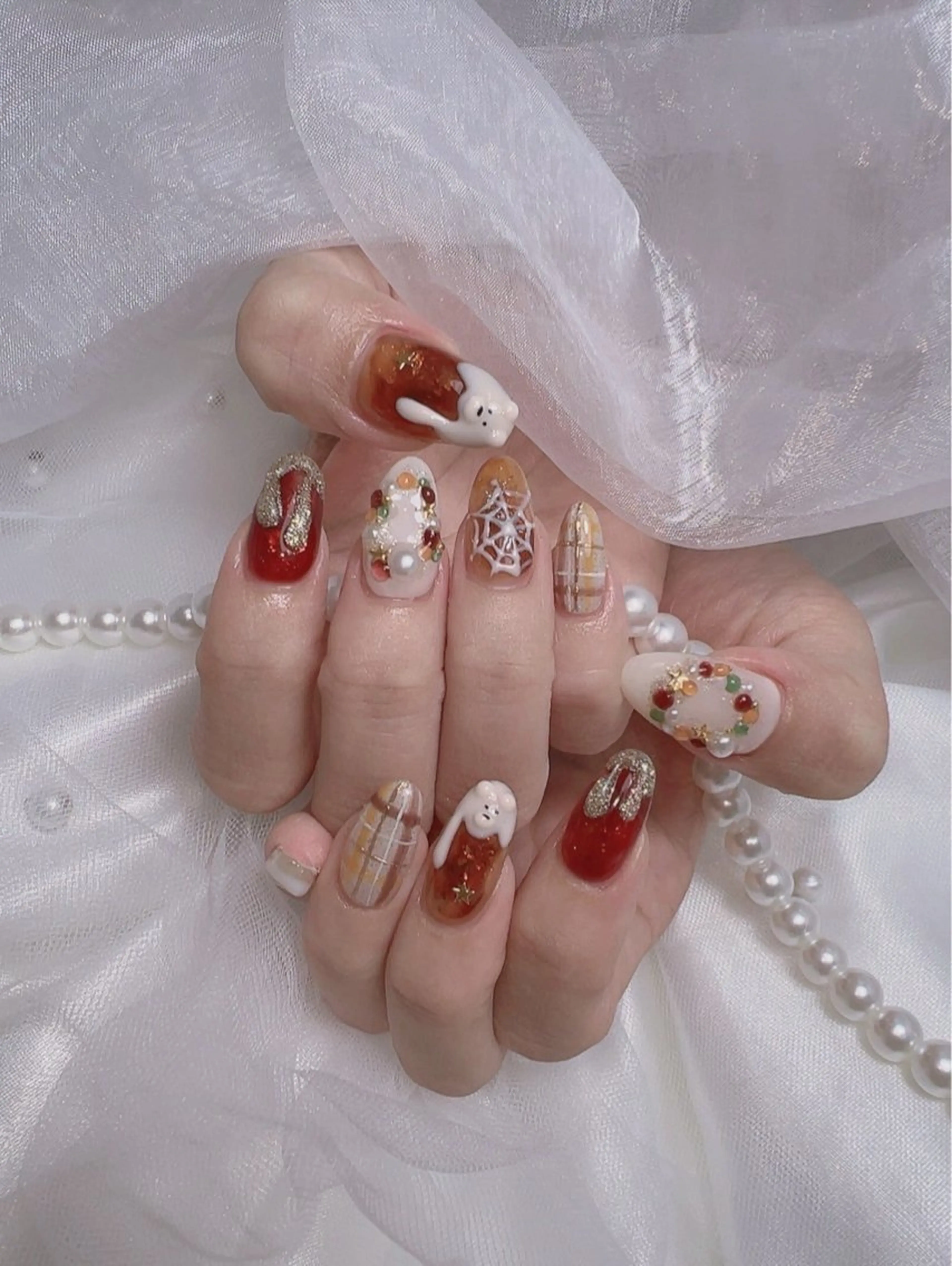 ネイル ハンドネイル -ému- k.oのネイルデザイン