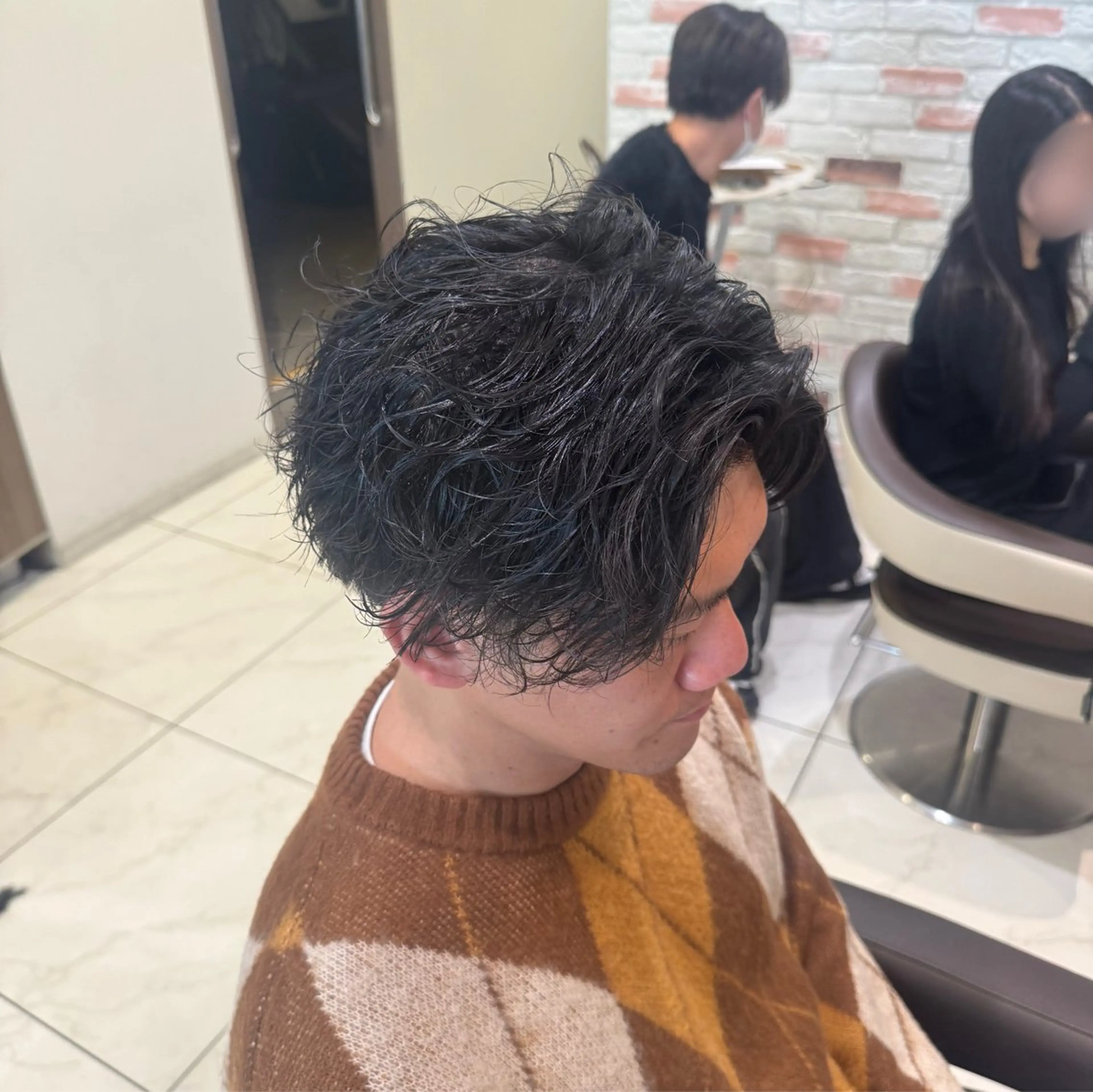 パーマ メンズ カット パーマ 🎀メンズカット/ 齋藤 優姫🎀のヘアスタイル