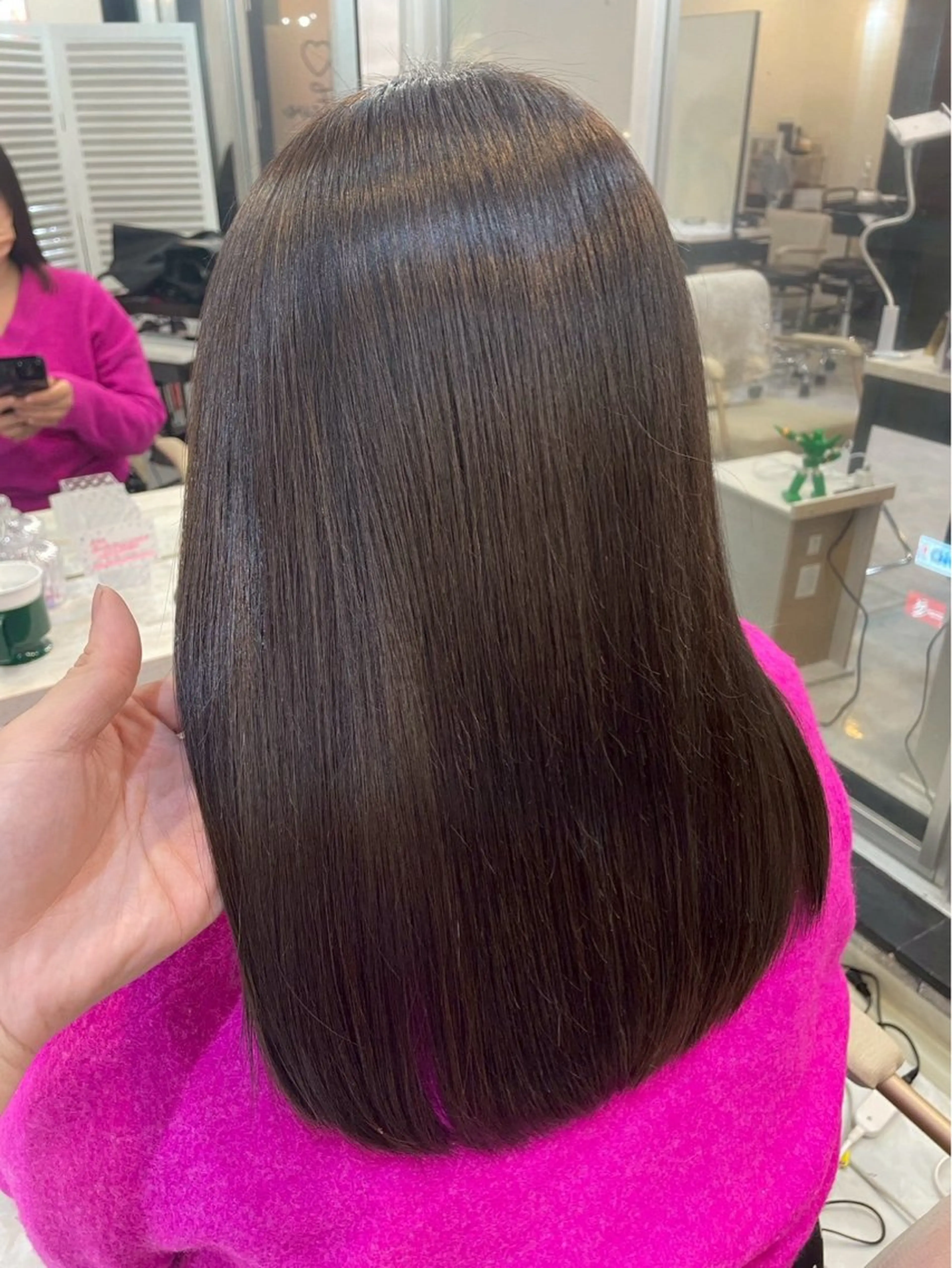 セミロング カラー ブラウンカラー 透明感カラー モカブラウン ヘアカラー トリートメント Fave【フェイブ】 /🌈推し活のその他イメージ