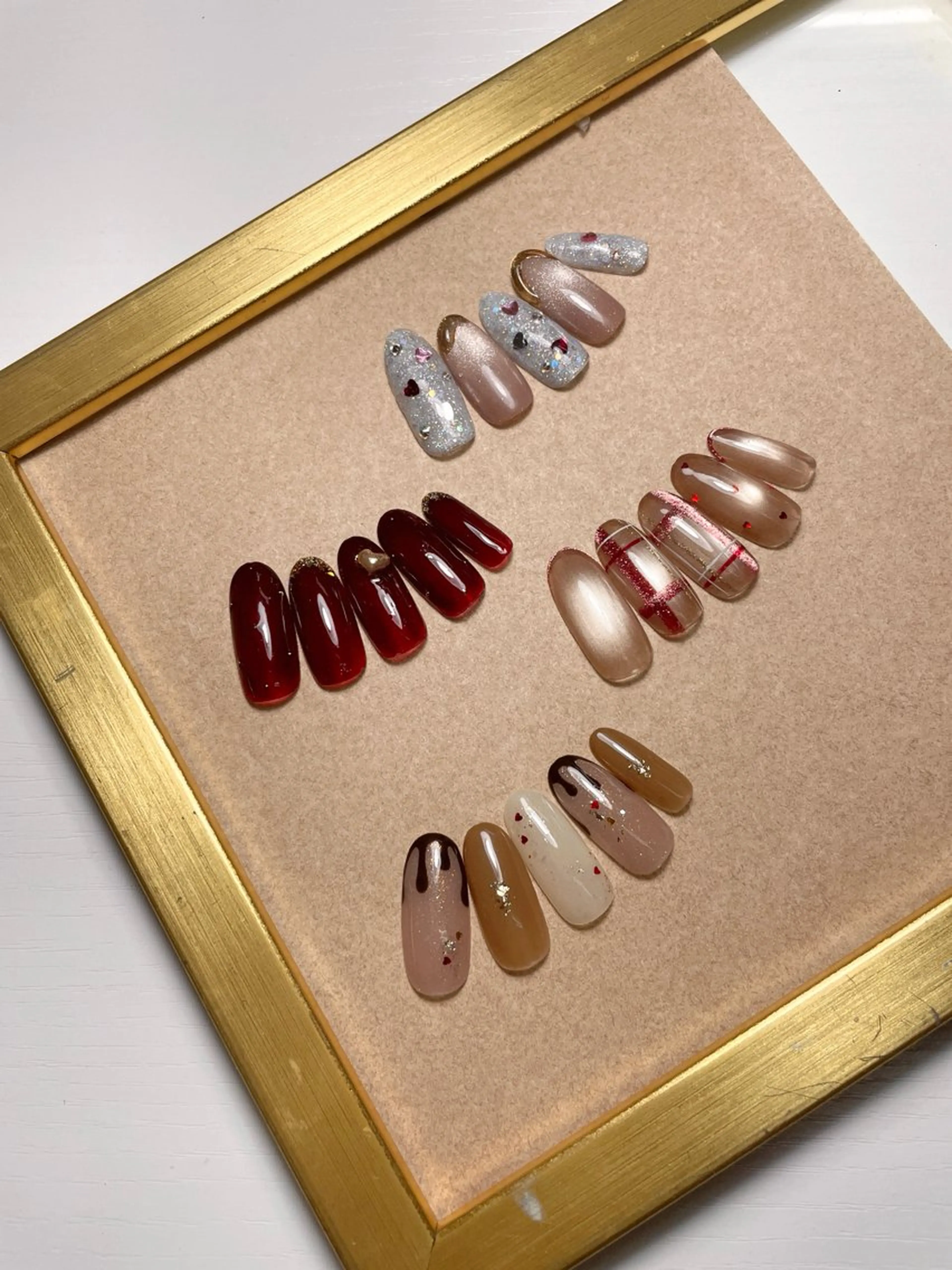 ネイル ハンドネイル フットネイル 村元 唯依のネイルデザイン