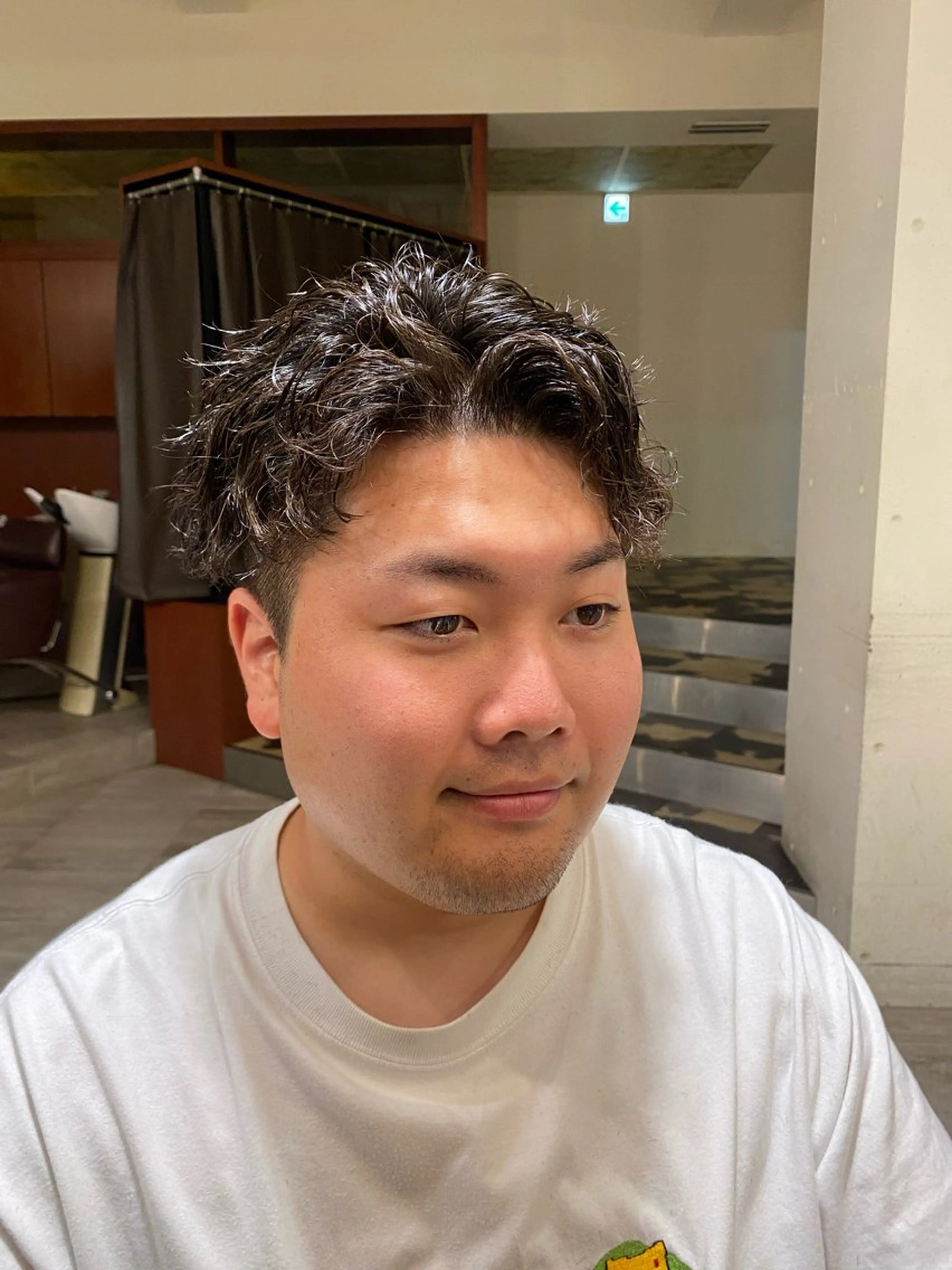 男性のイメージチェンジに‼️メンズパーマ＆カットの写真