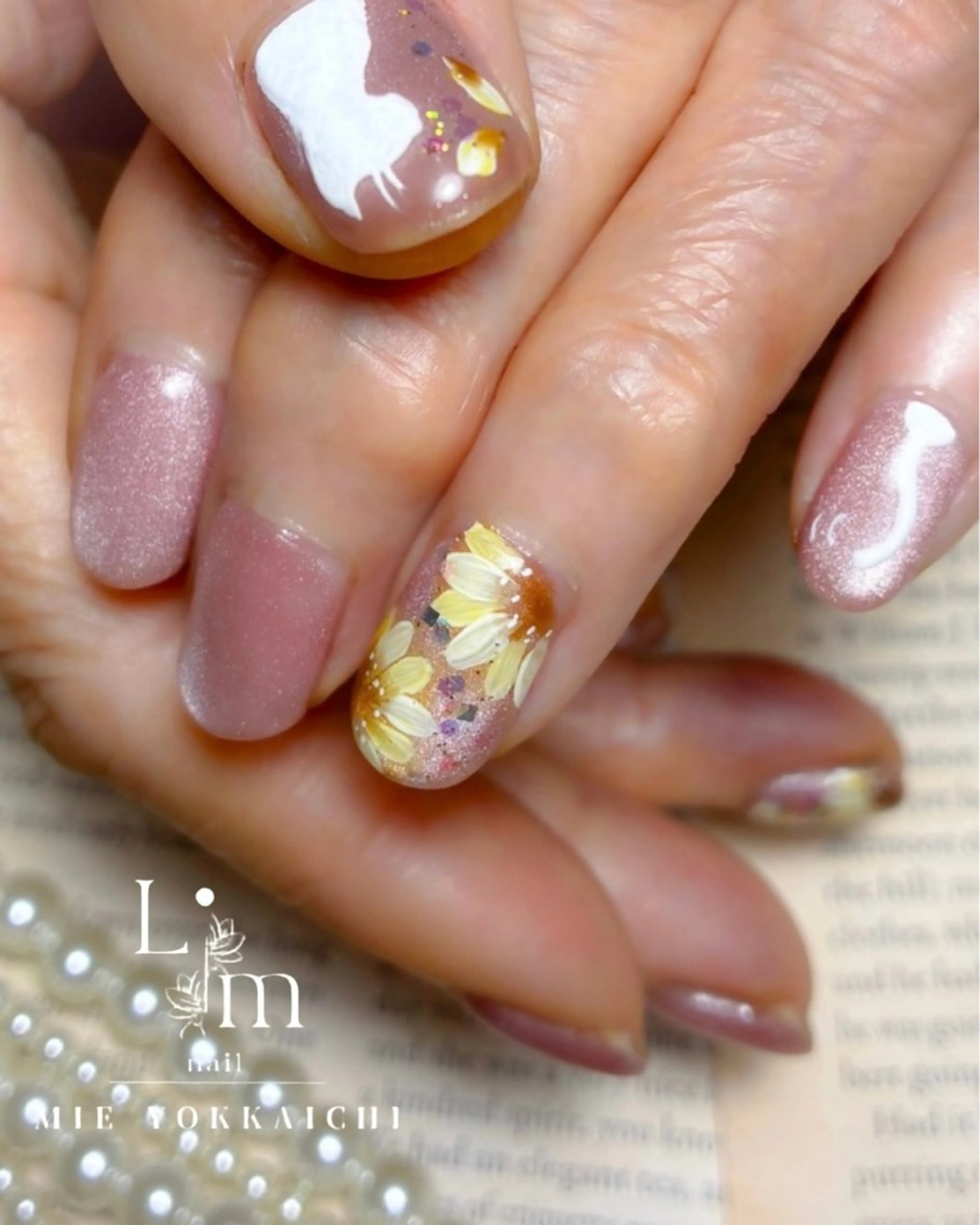 ネイル アートネイル Li.m nail リム ネイルのネイルデザイン