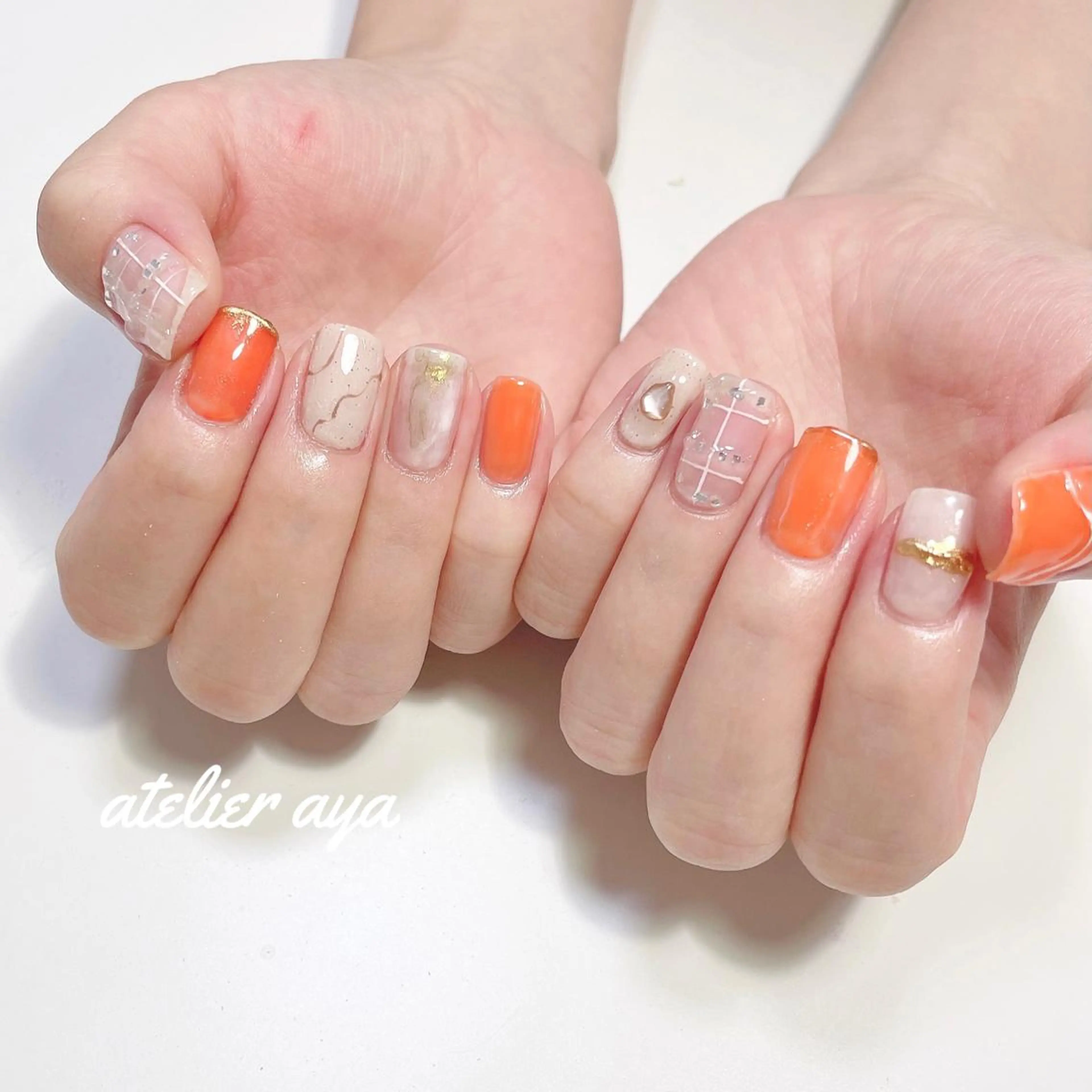 ネイル クリアネイル 北名古屋♡ ayanaのネイルデザイン