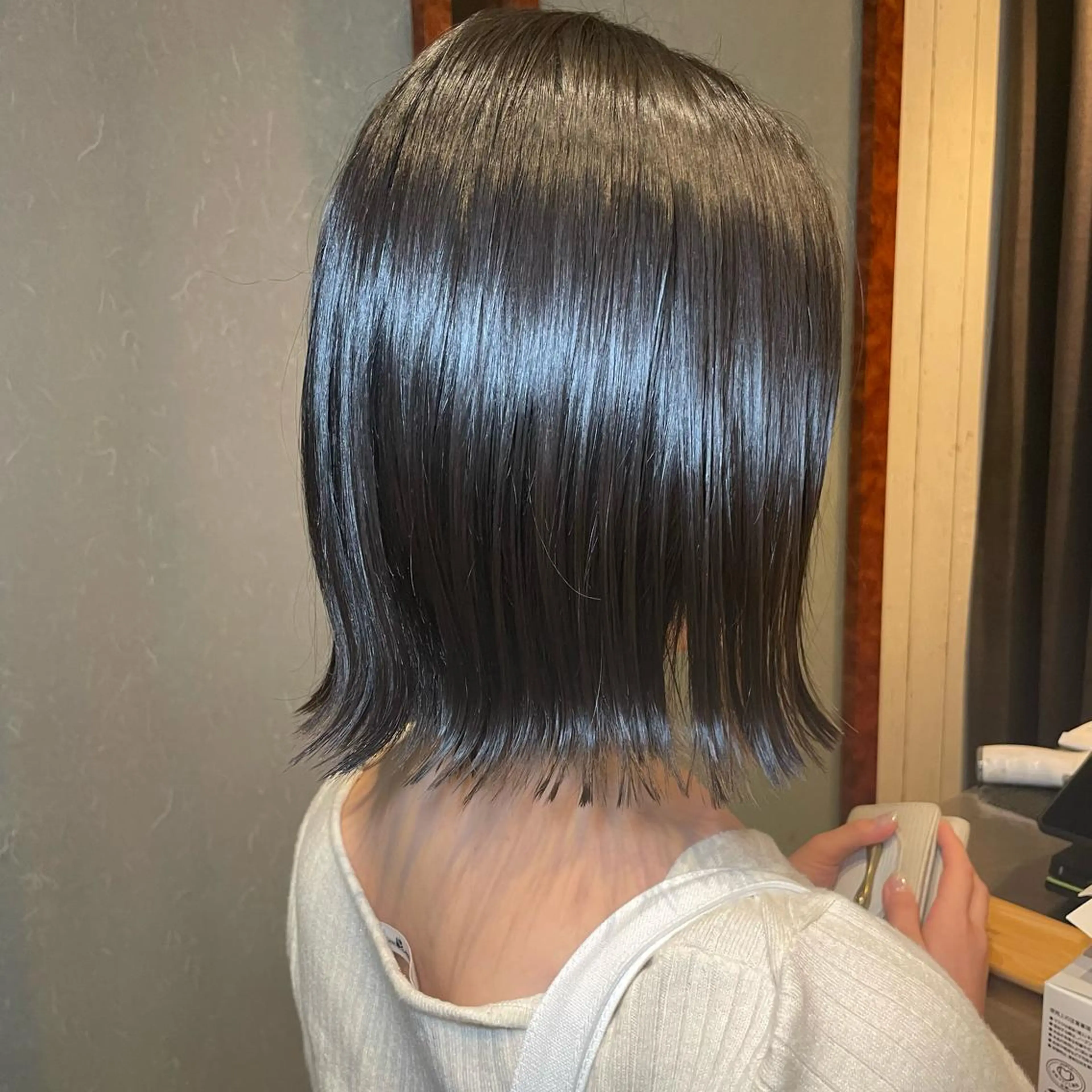 ショート MiU所属・韓国×髪質改善×美髪 縮毛矯正×レイヤーのヘアスタイル