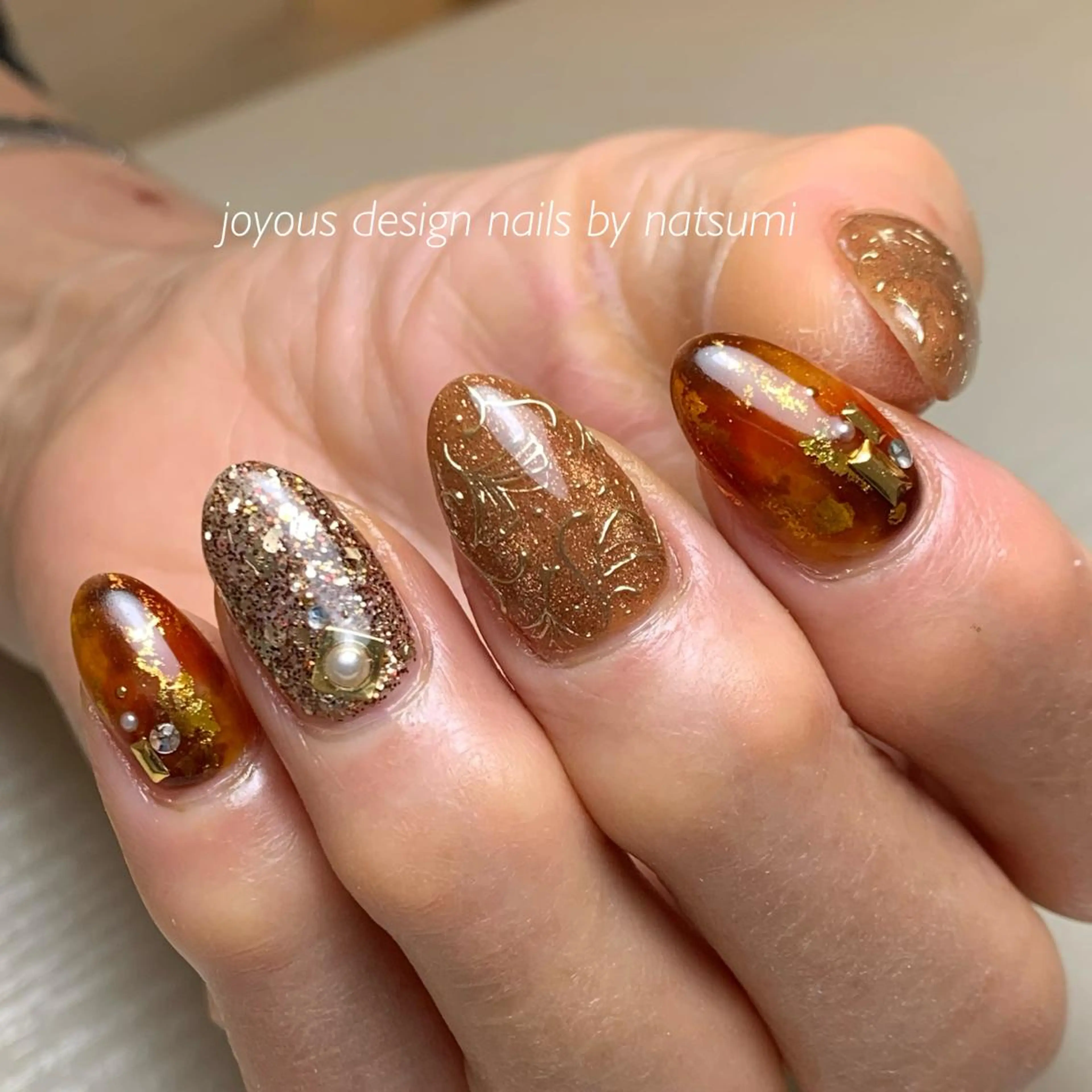 ネイル ハンドネイル jdn natsumiのネイルデザイン