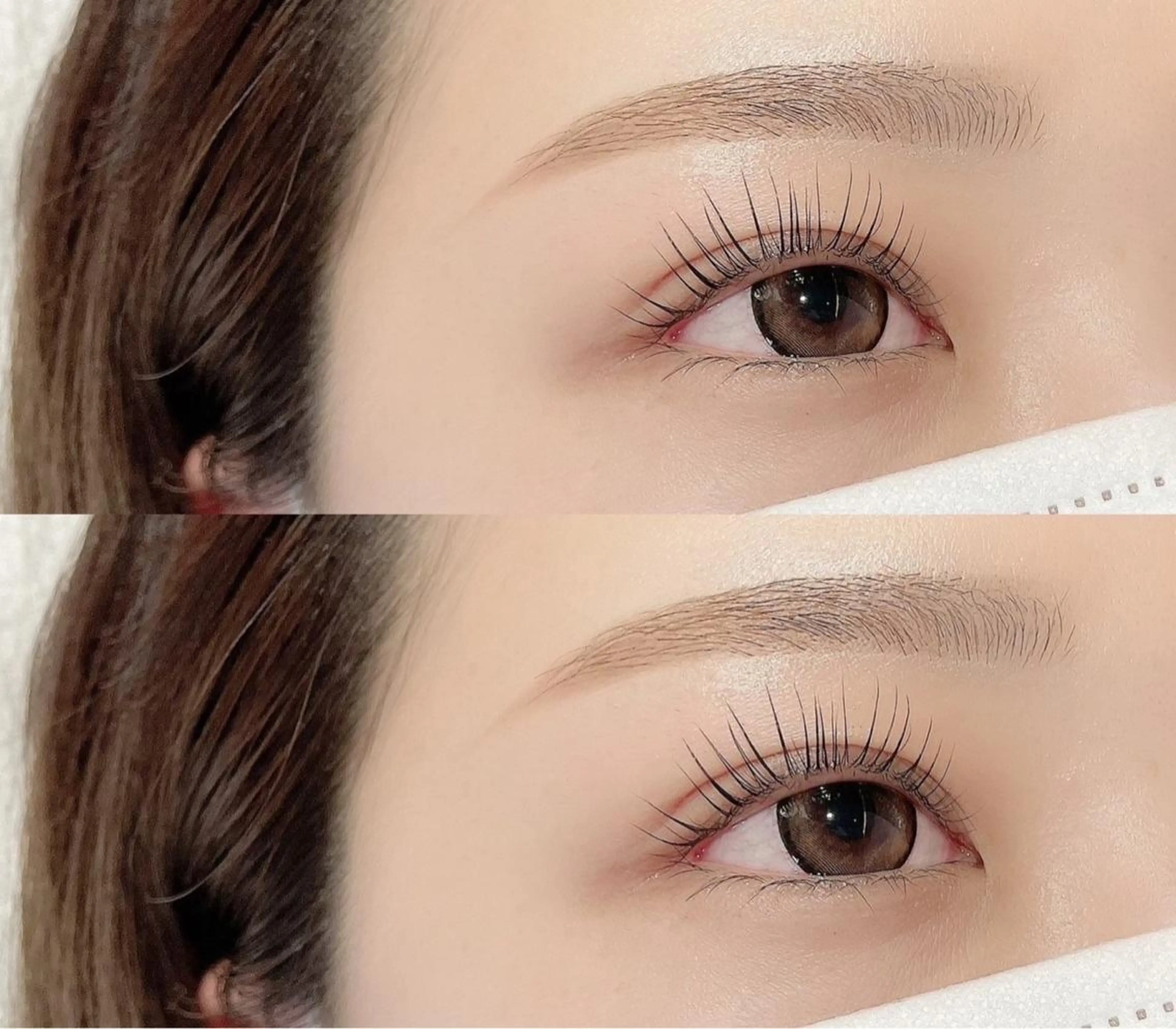 アイブロウ 中東 真子のヘアスタイル