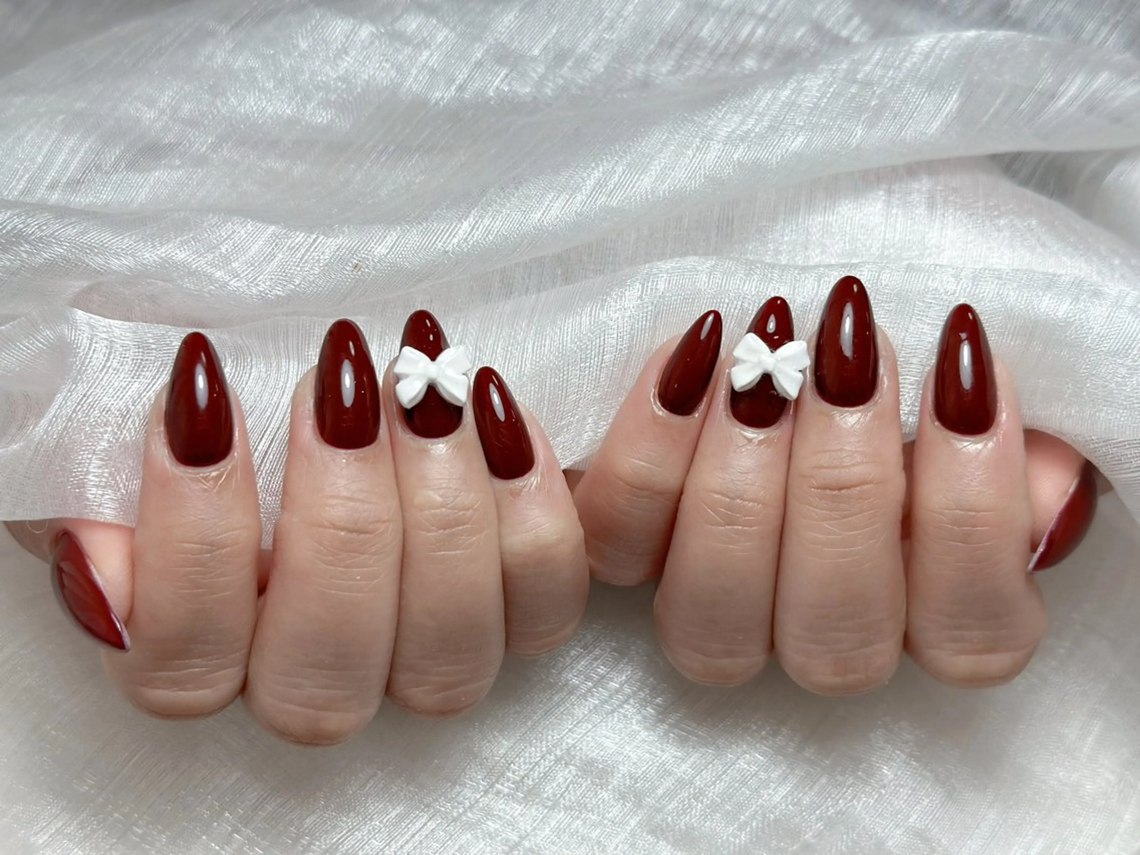 ネイル アートネイル 成人式 ジェルネイル ニュアンスネイル 夏ネイル ハンドネイル Nienail_ Luxeのネイルデザイン