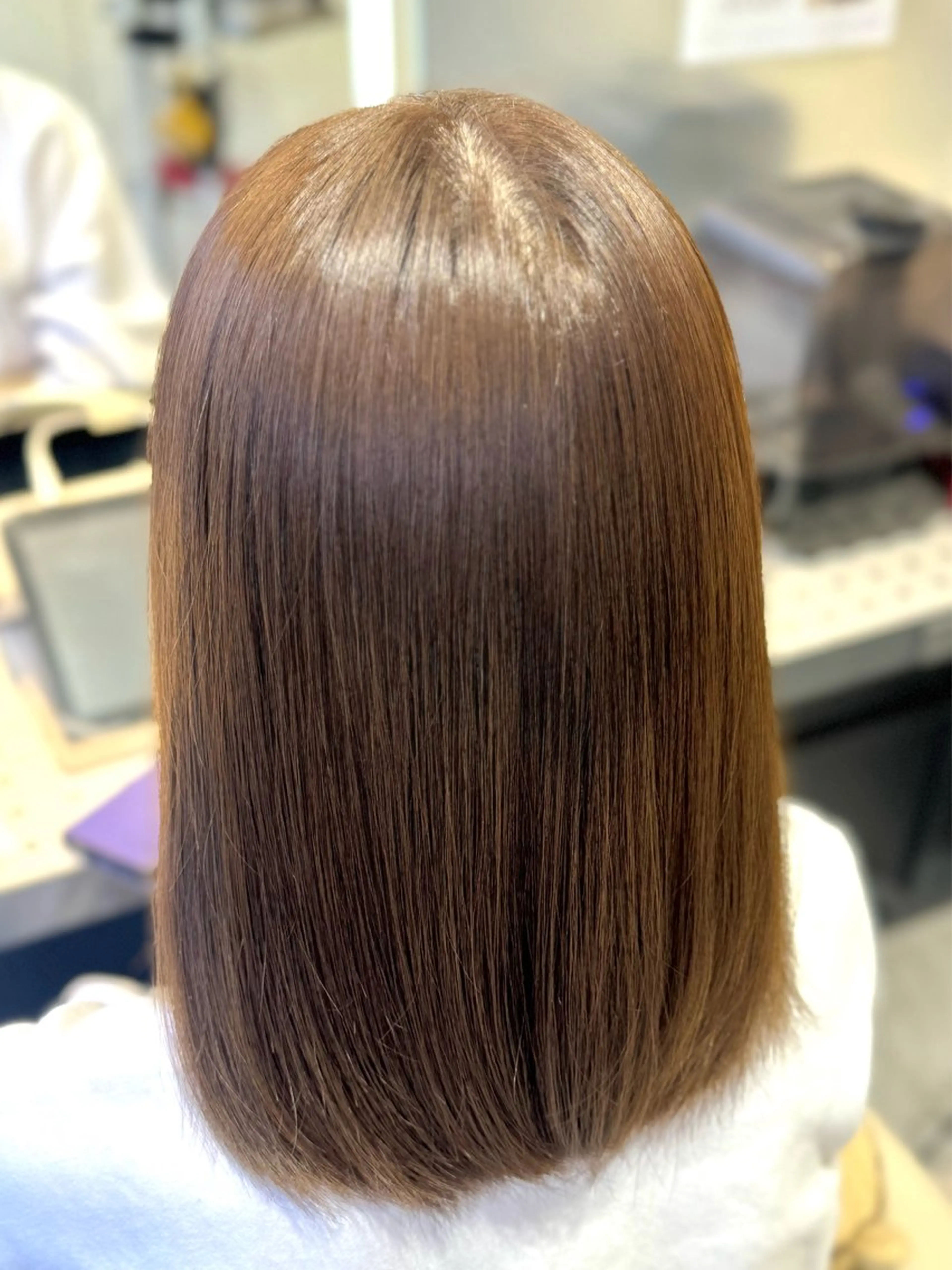 ミディアム 巻ける美髪矯正/ 韓国ヘア/yutaのヘアスタイル