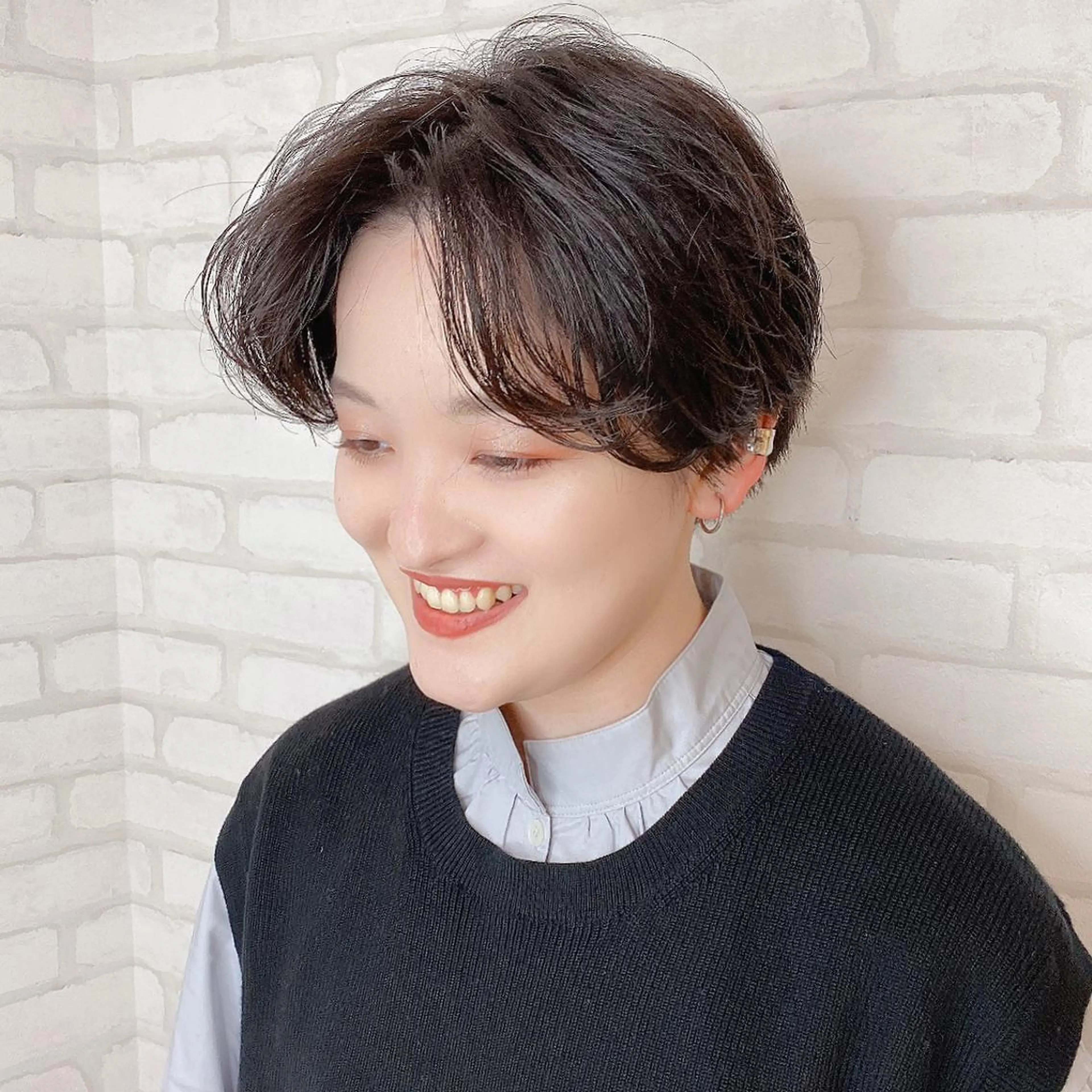 ショート パーマ abilita AZUSAのヘアスタイル