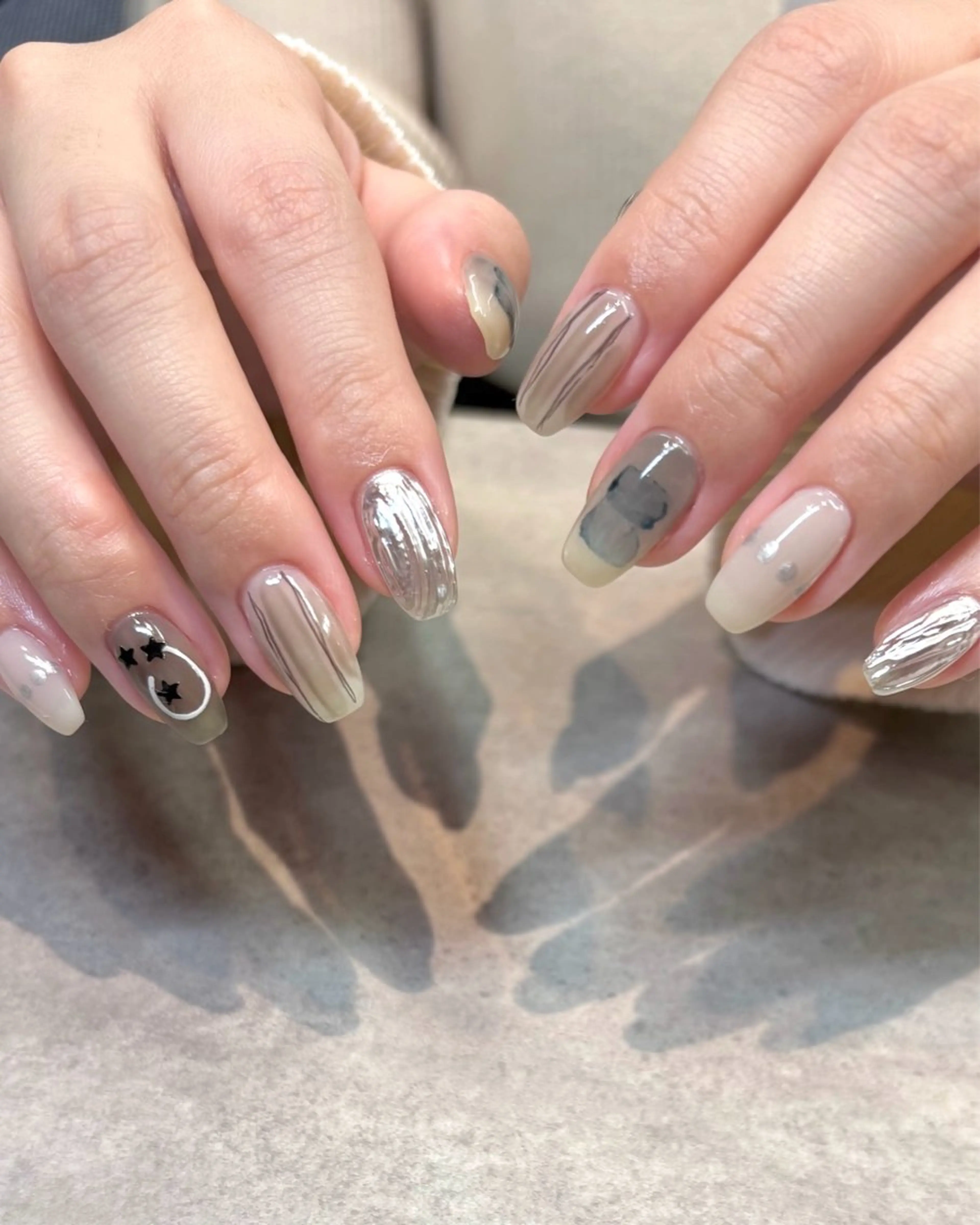 ネイル ネイルエルーシェ所属・Manatsu🌻 立川ネイリストのネイルデザイン